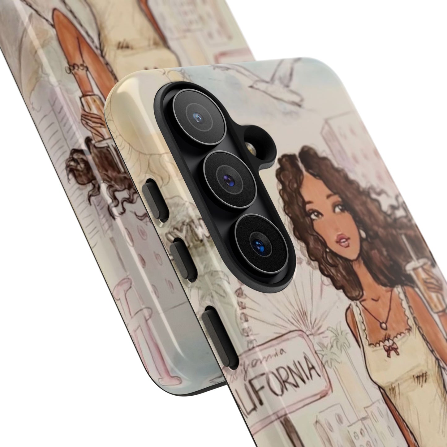 Stylish Girl Phone Case — California Samsung And Iphone Cover