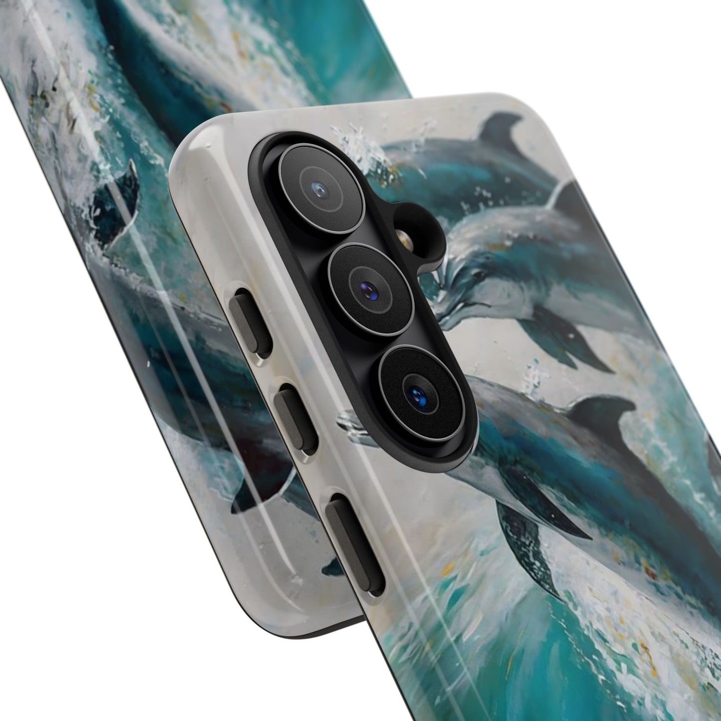 Dolphin Phone Case — Protective Ocean Art iPhone And Samsung Case