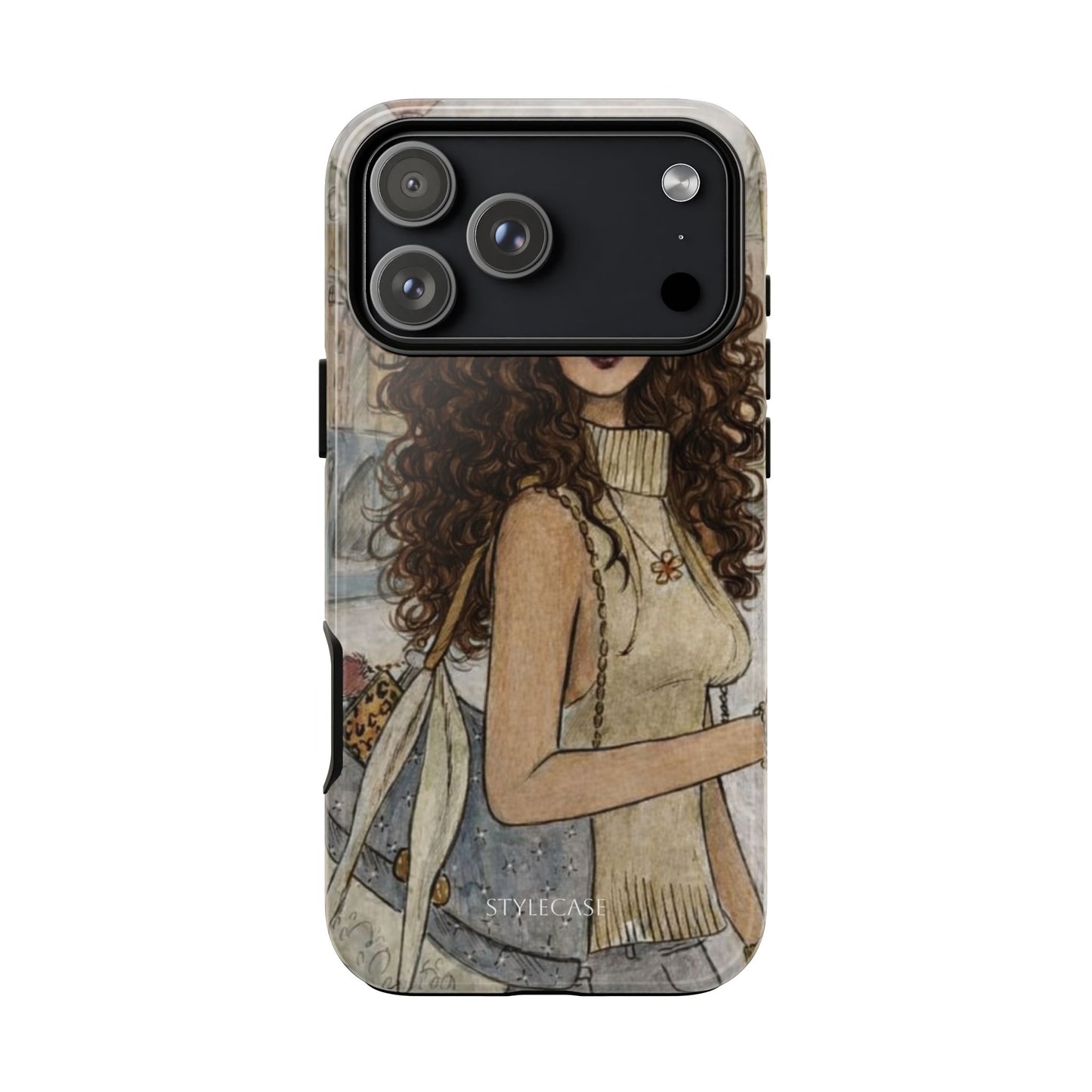 Curly Girl Phone Case — Chic Samsung & Iphone Tough Case