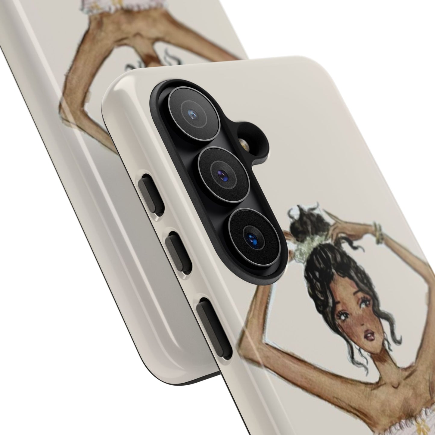 Phone Case — Fashion Illustration Chic Girl Protective Cover