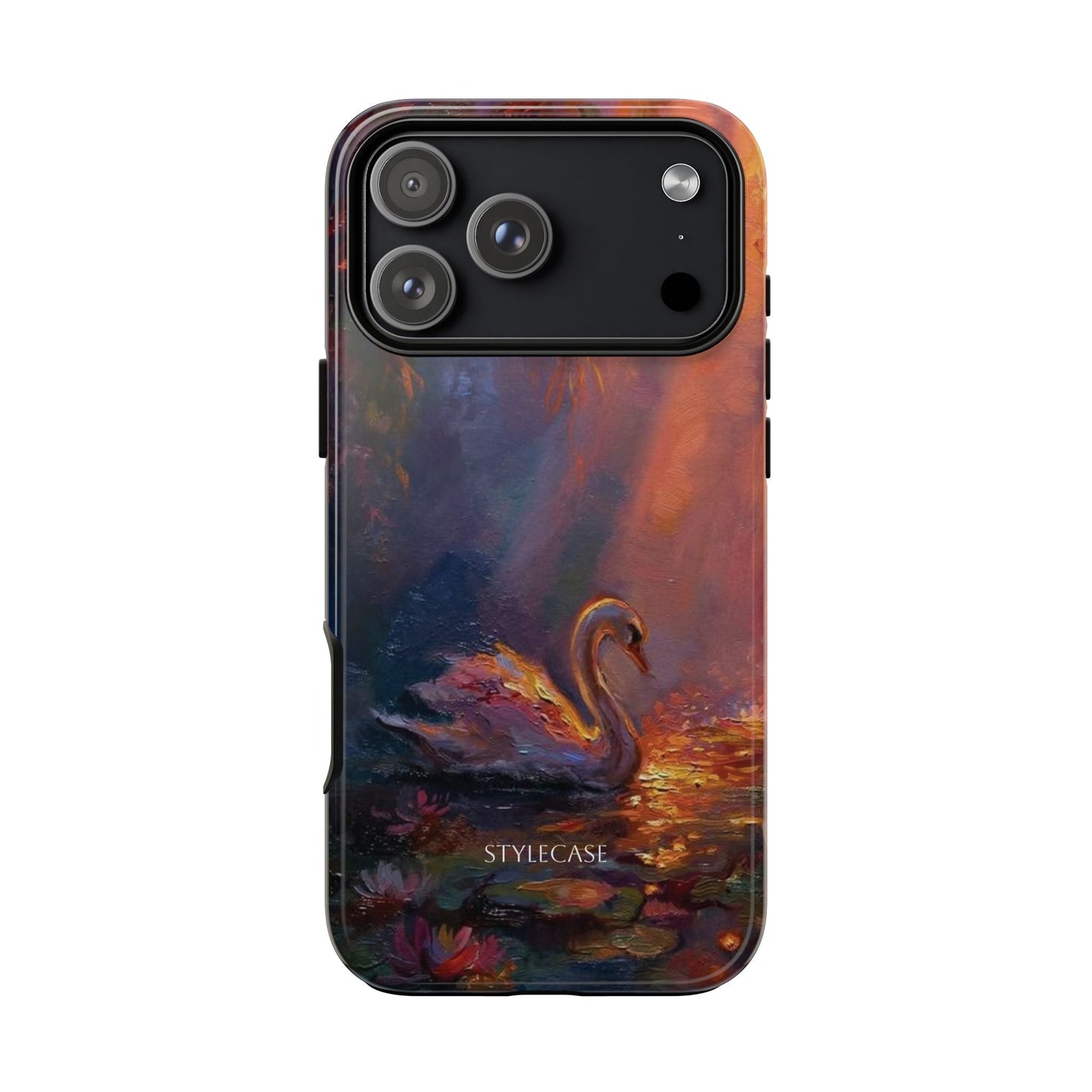 Swan Sunset Phone Case — Protective Samsung And Iphone Cover
