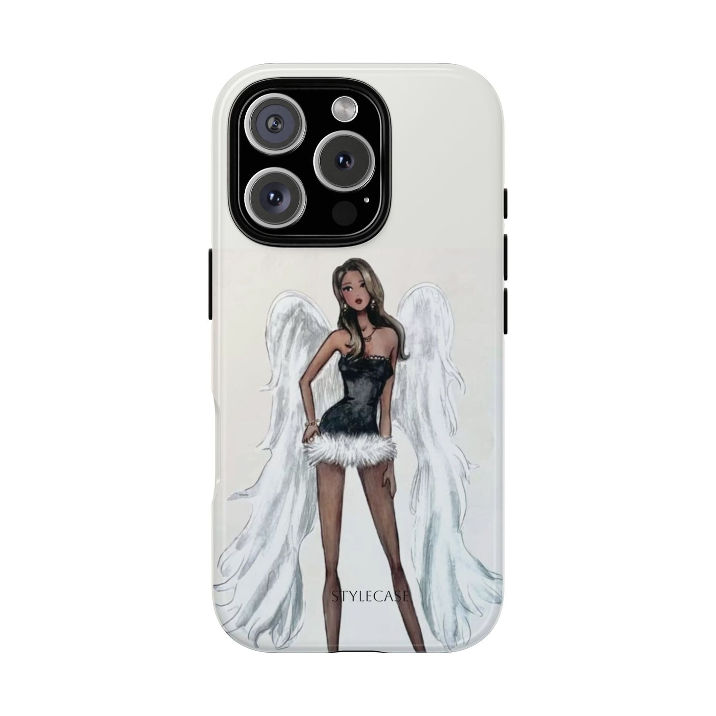 Angel Wings Phone Case — Fashionable Angel Model Protective Cover