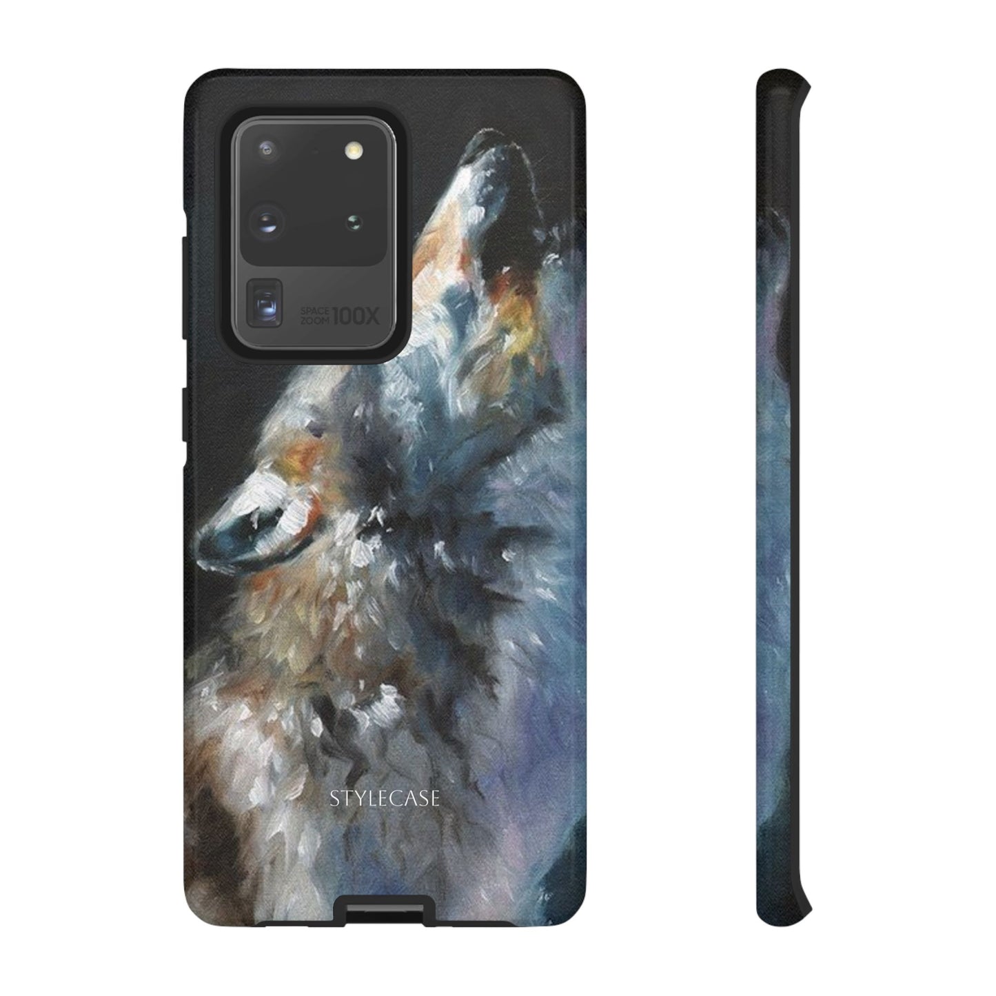 Howling Wolf Phone Case — Protective Samsung And Iphone Case
