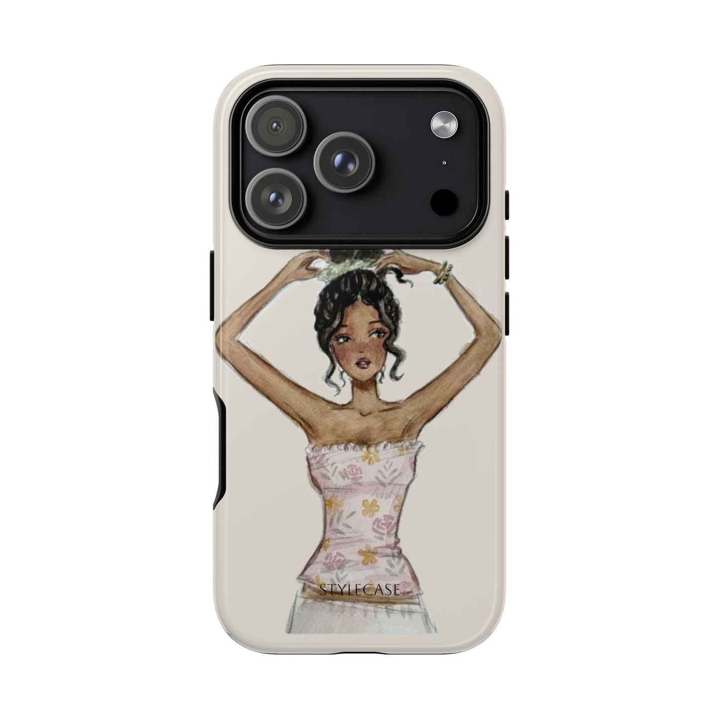 Phone Case — Fashion Illustration Chic Girl Protective Cover
