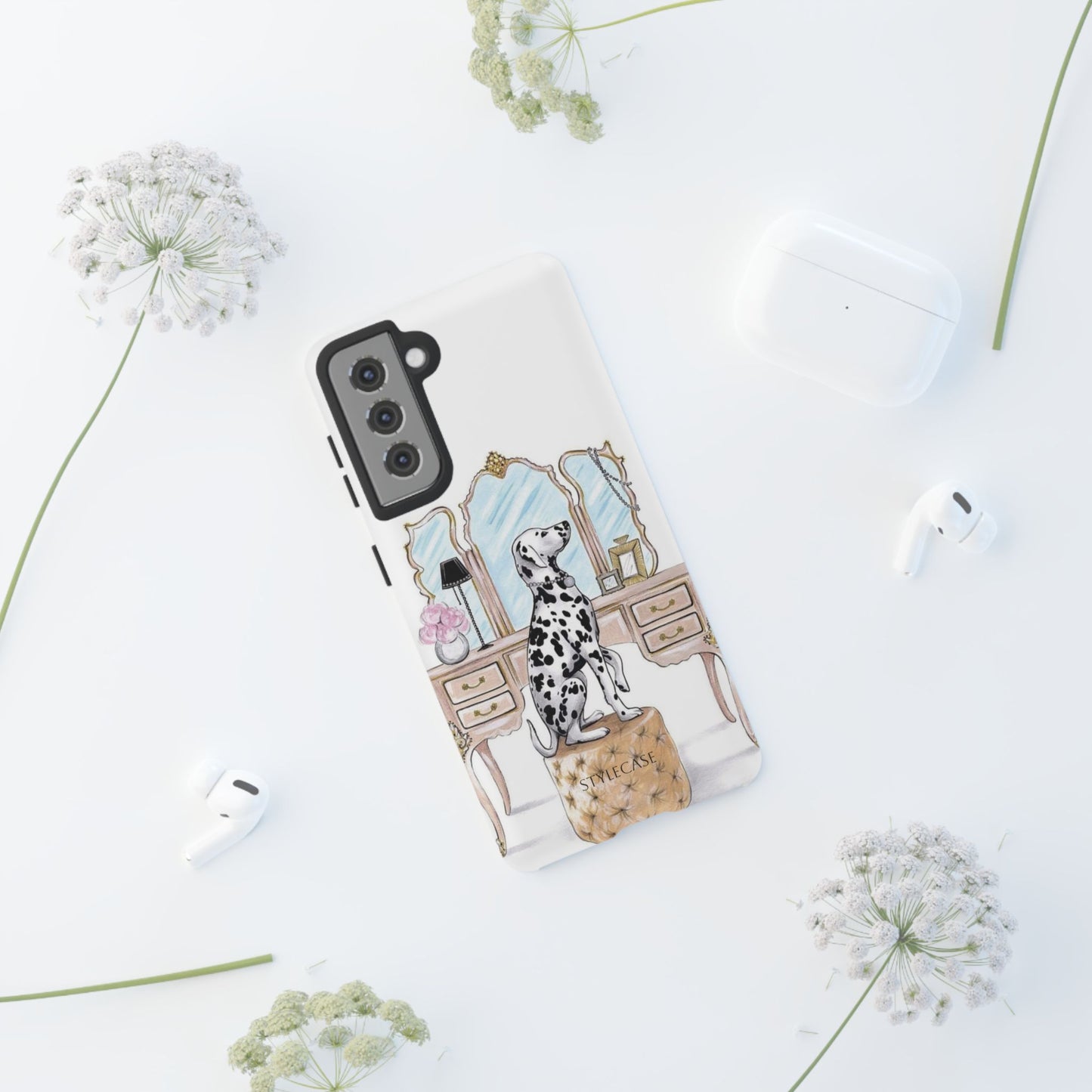 Dalmatian Vanity Phone Case — Elegance Samsung And Iphone Cover
