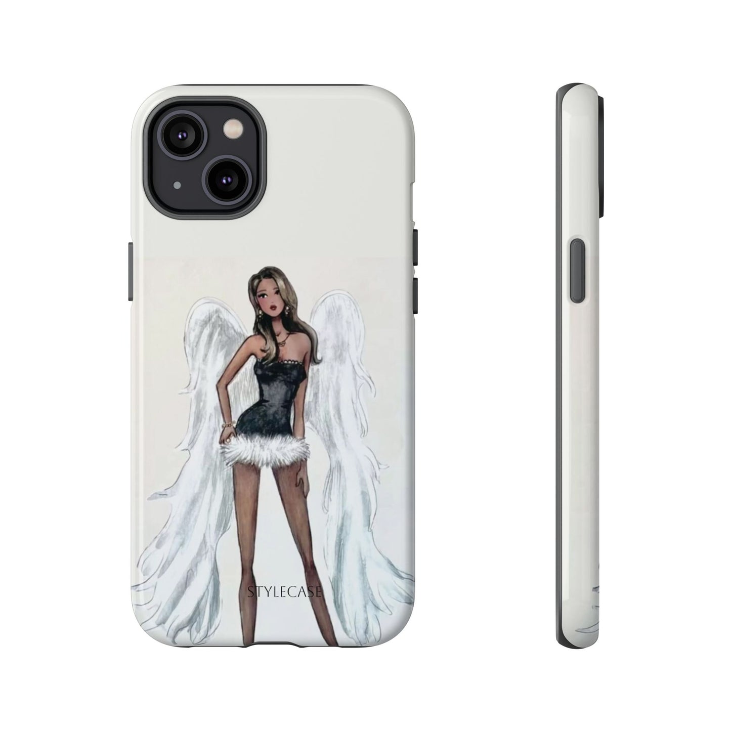 Angel Wings Phone Case — Fashionable Angel Model Protective Cover