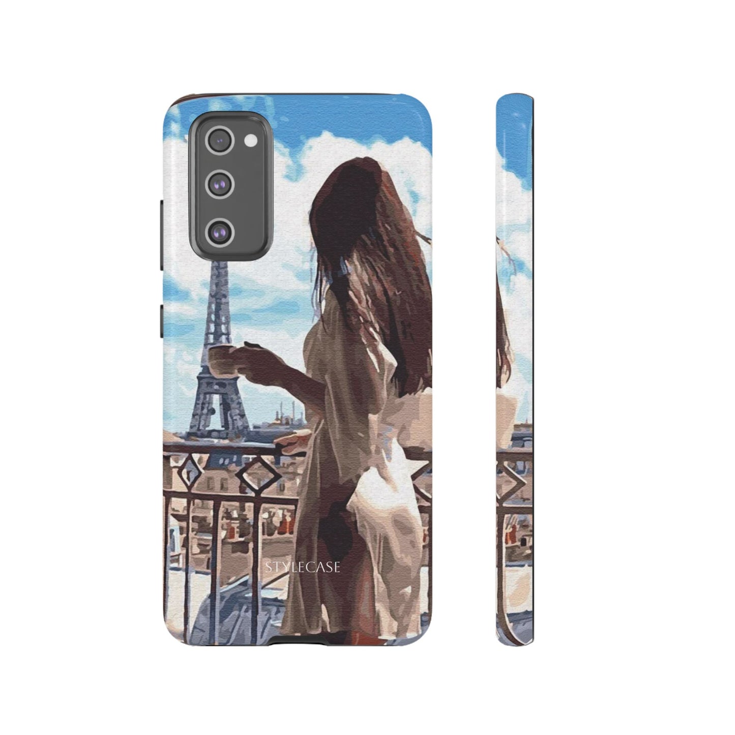 Parisian Morning Phone Case – Eiffel Tower Samsun And  iPhone Cover