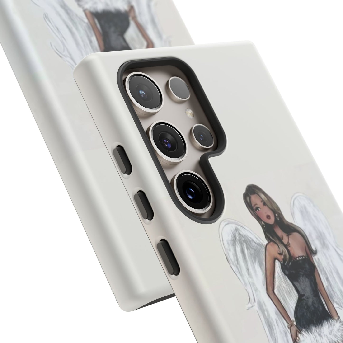 Angel Wings Phone Case — Fashionable Angel Model Protective Cover