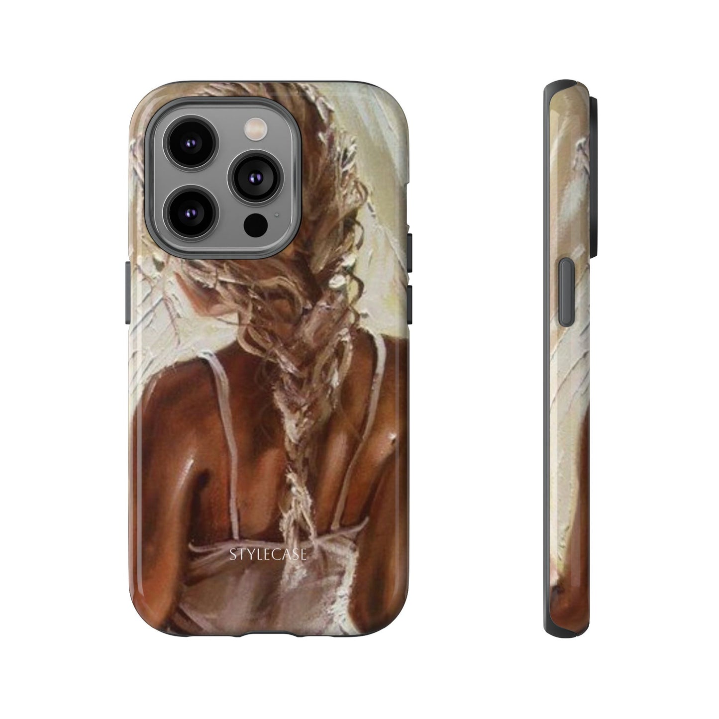 Phone Case — Braided Back Summer Vibe Protective Cover