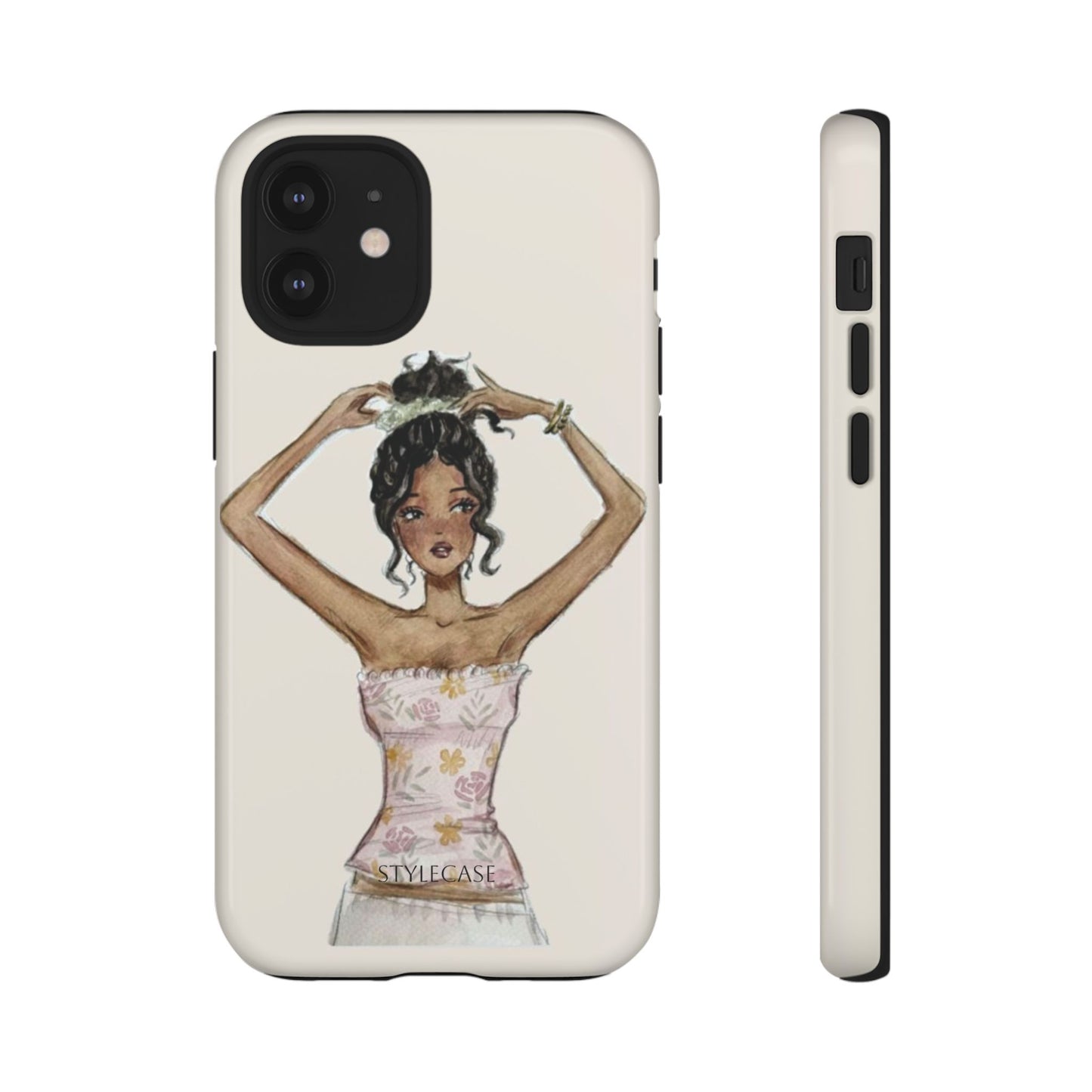 Phone Case — Fashion Illustration Chic Girl Protective Cover