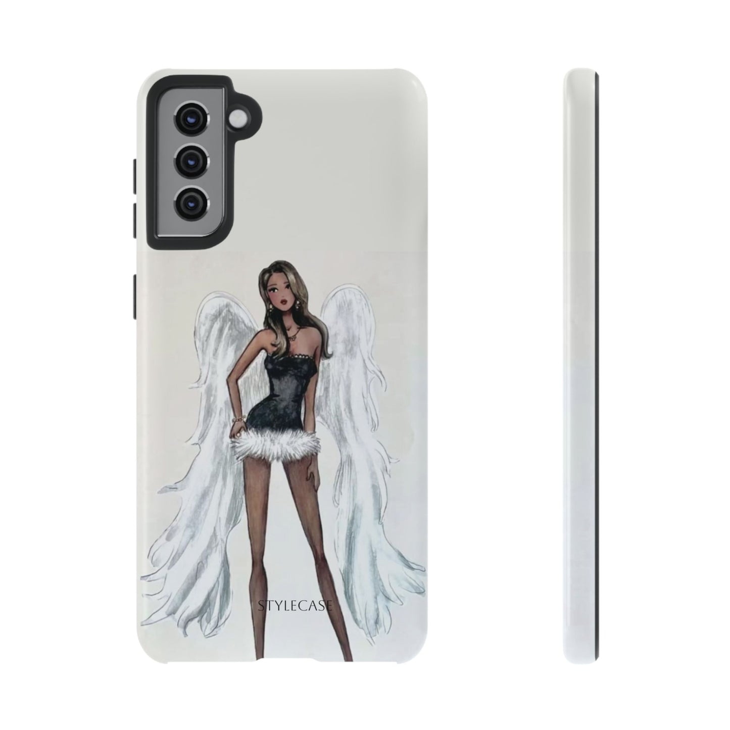 Angel Wings Phone Case — Fashionable Angel Model Protective Cover