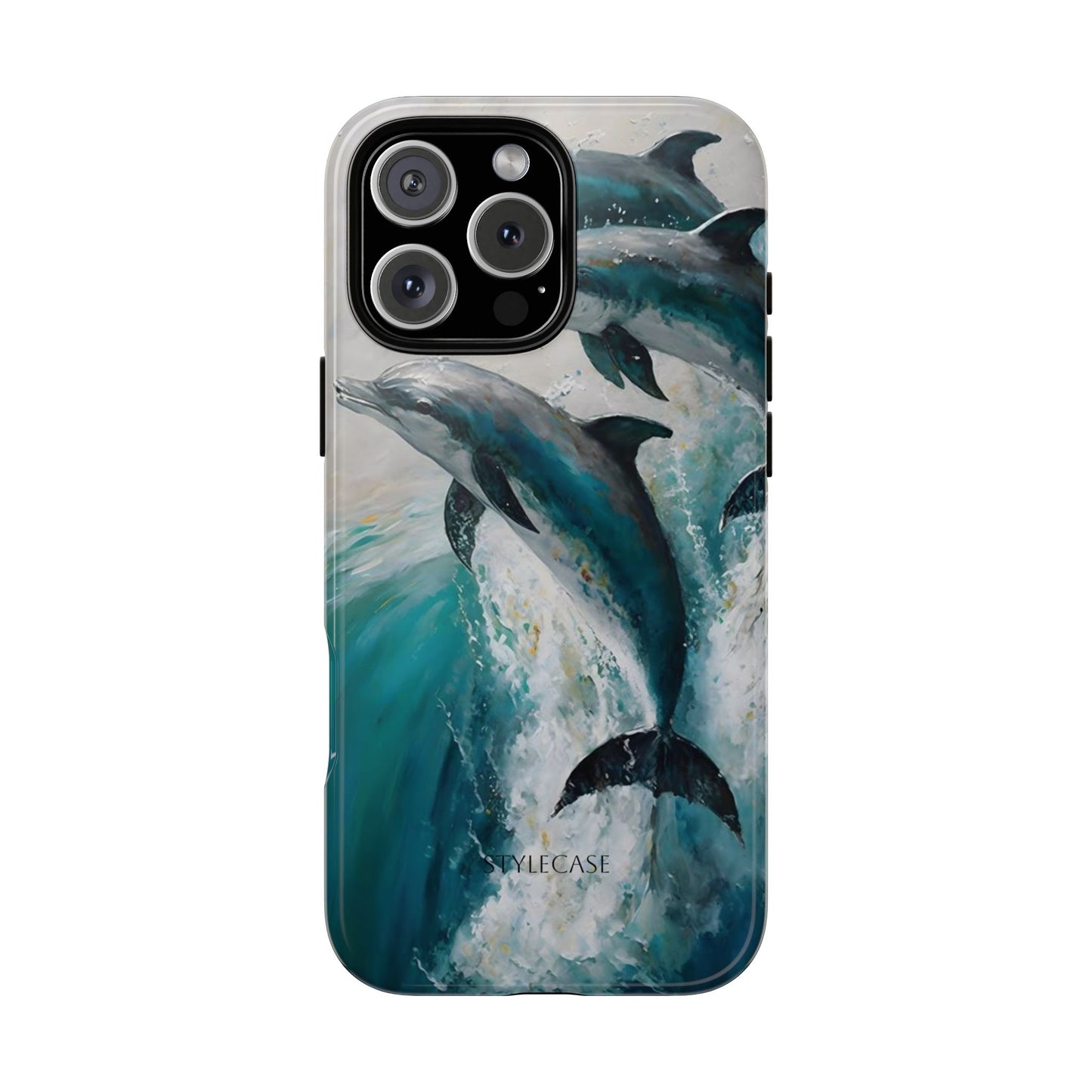 Dolphin Phone Case — Protective Ocean Art iPhone And Samsung Case