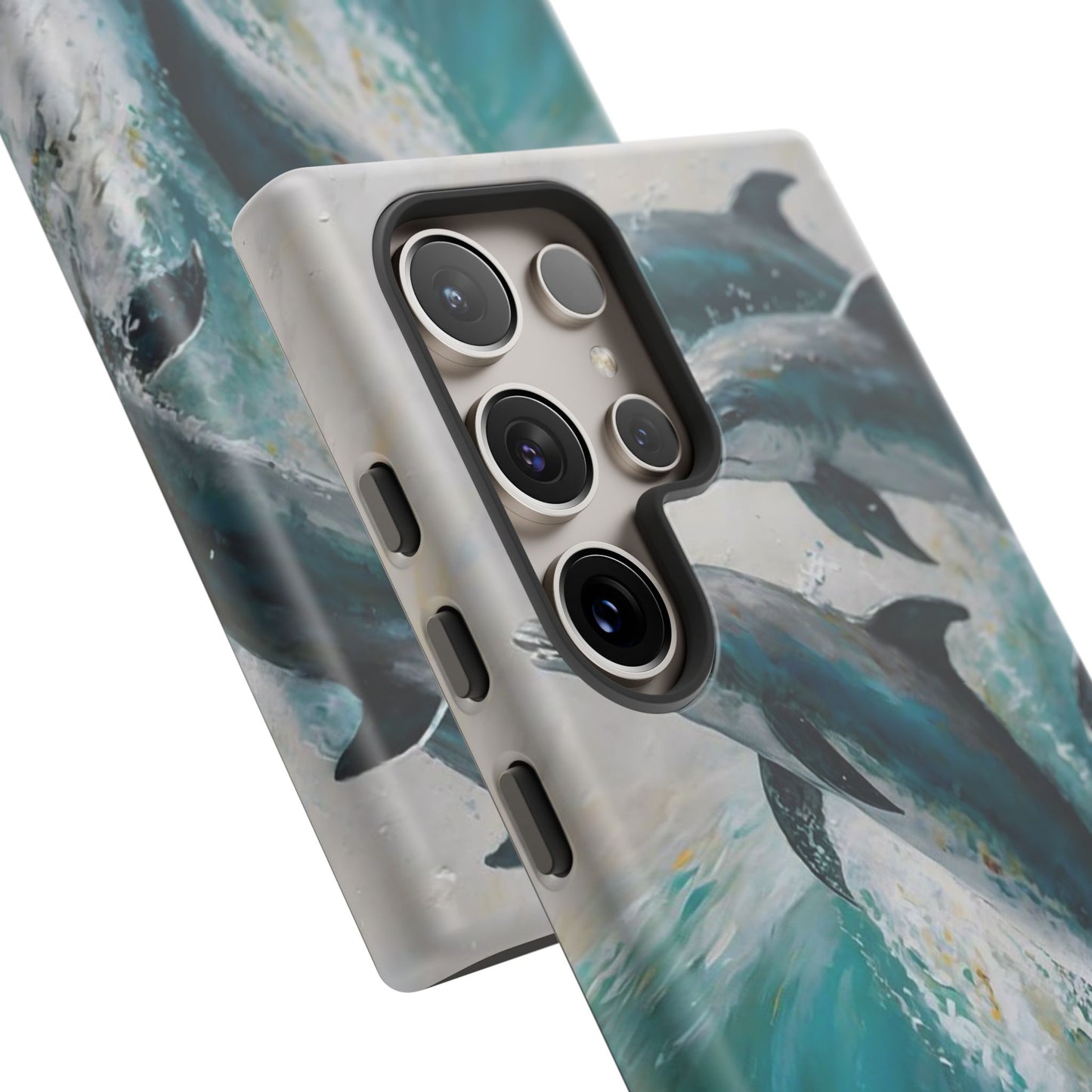 Dolphin Phone Case — Protective Ocean Art iPhone And Samsung Case