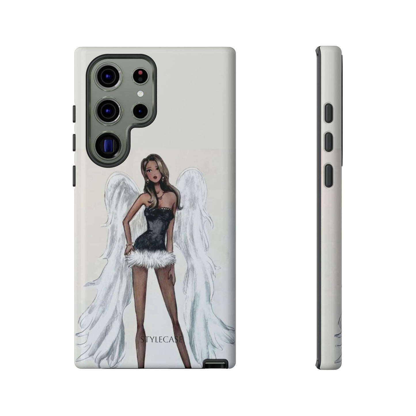 Angel Wings Phone Case — Fashionable Angel Model Protective Cover