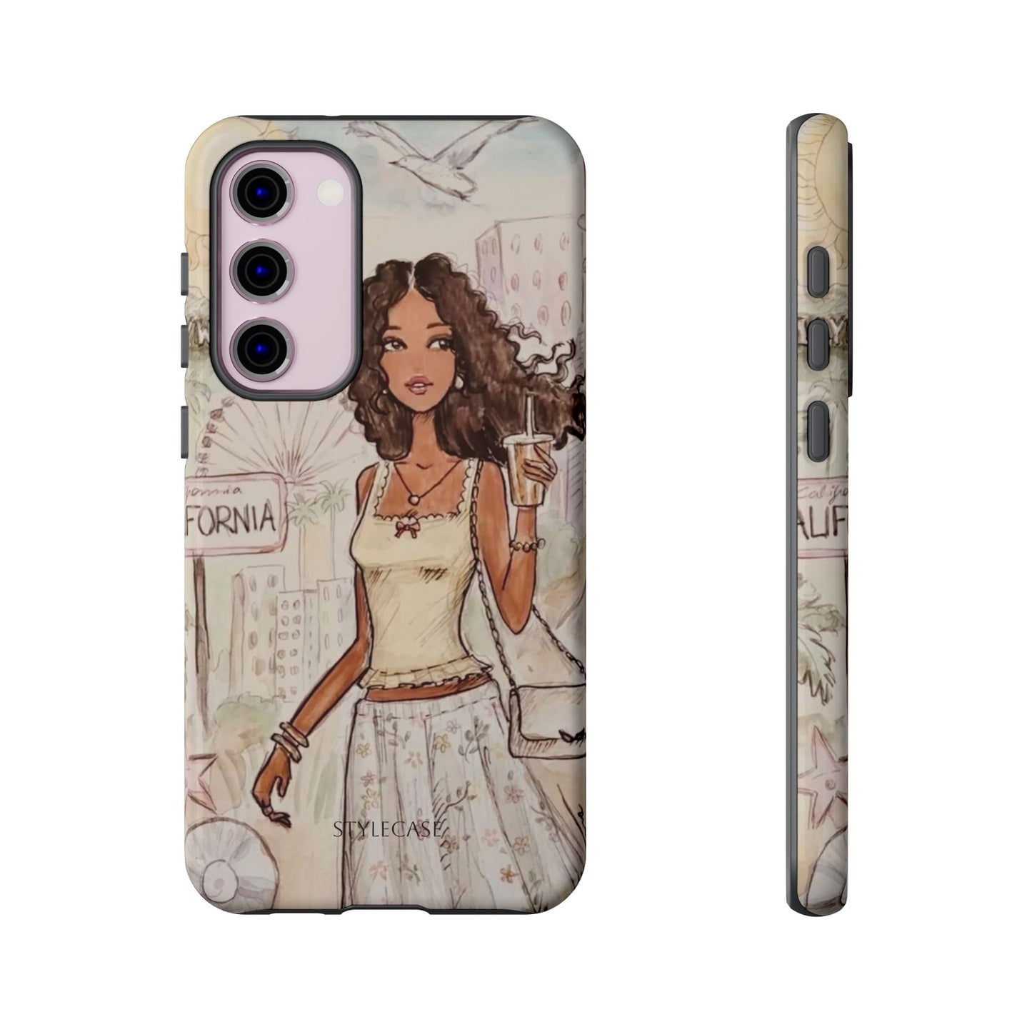 Stylish Girl Phone Case — California Samsung And Iphone Cover