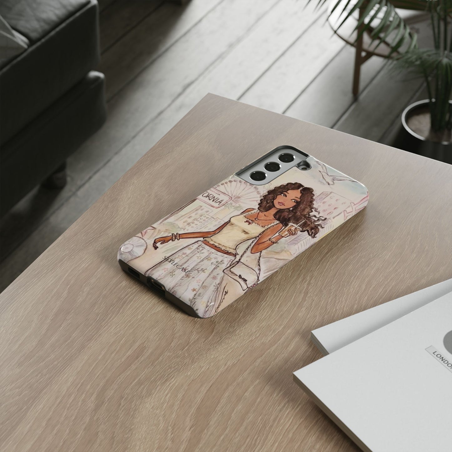 Stylish Girl Phone Case — California Samsung And Iphone Cover