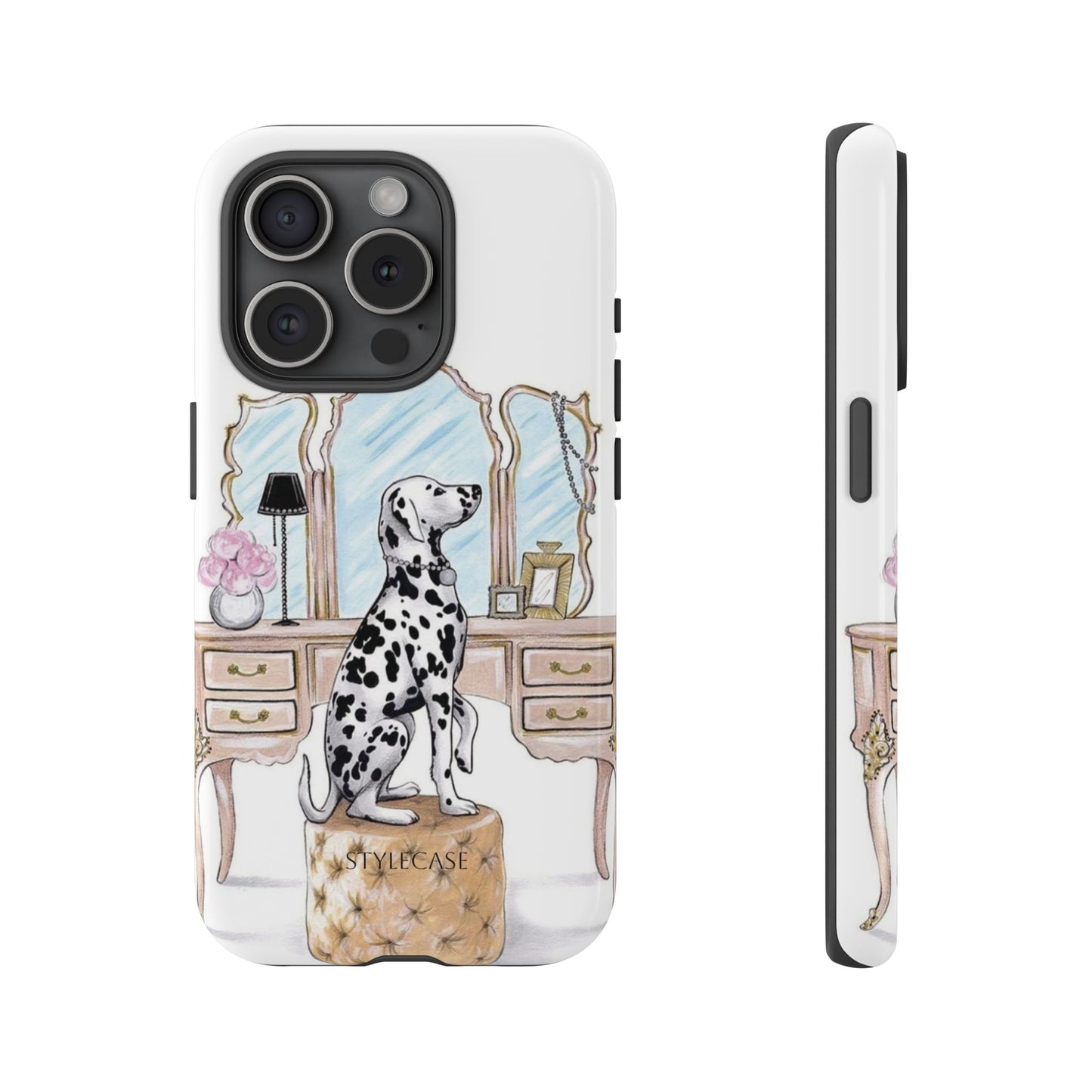 Dalmatian Vanity Phone Case — Elegance Samsung And Iphone Cover