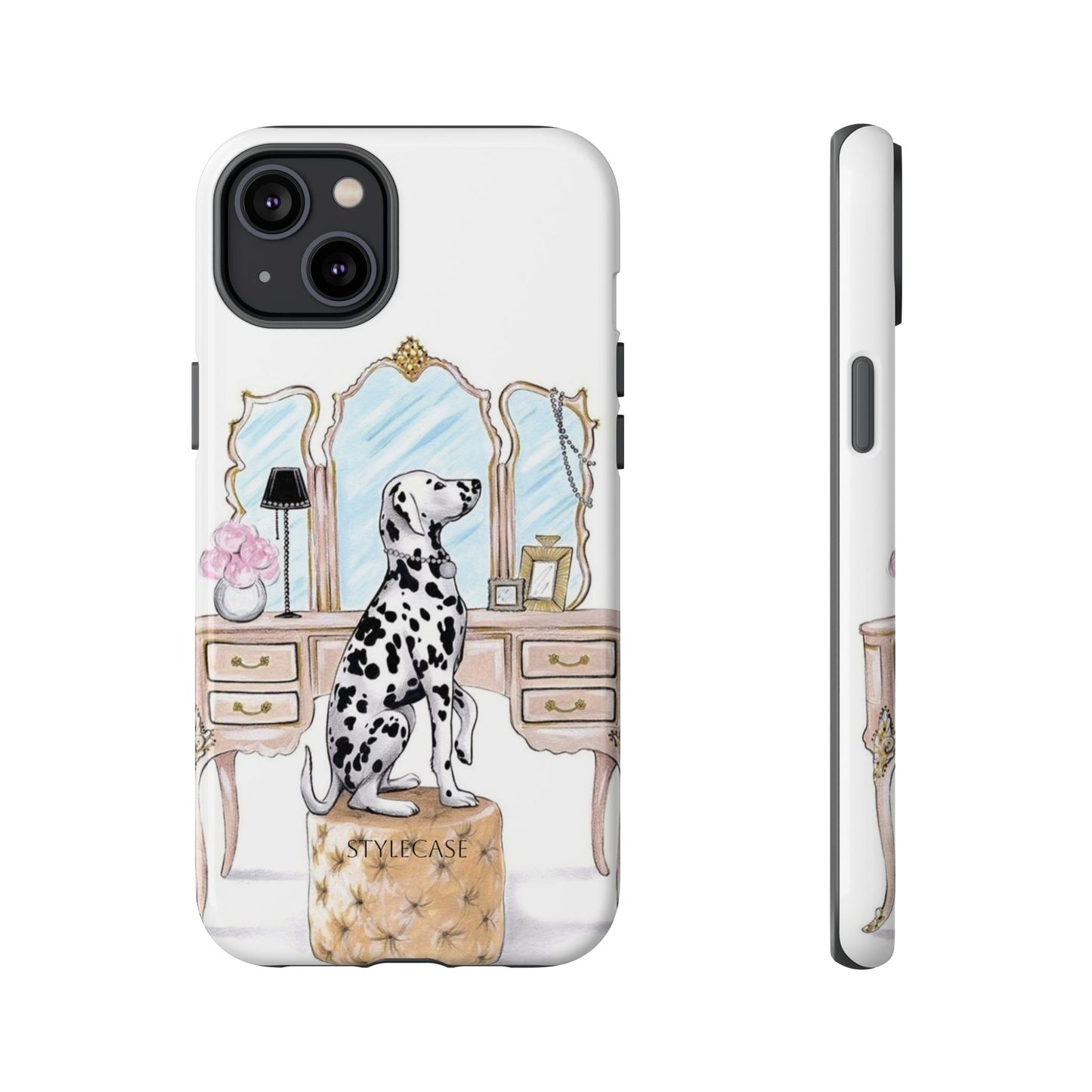 Dalmatian Vanity Phone Case — Elegance Samsung And Iphone Cover