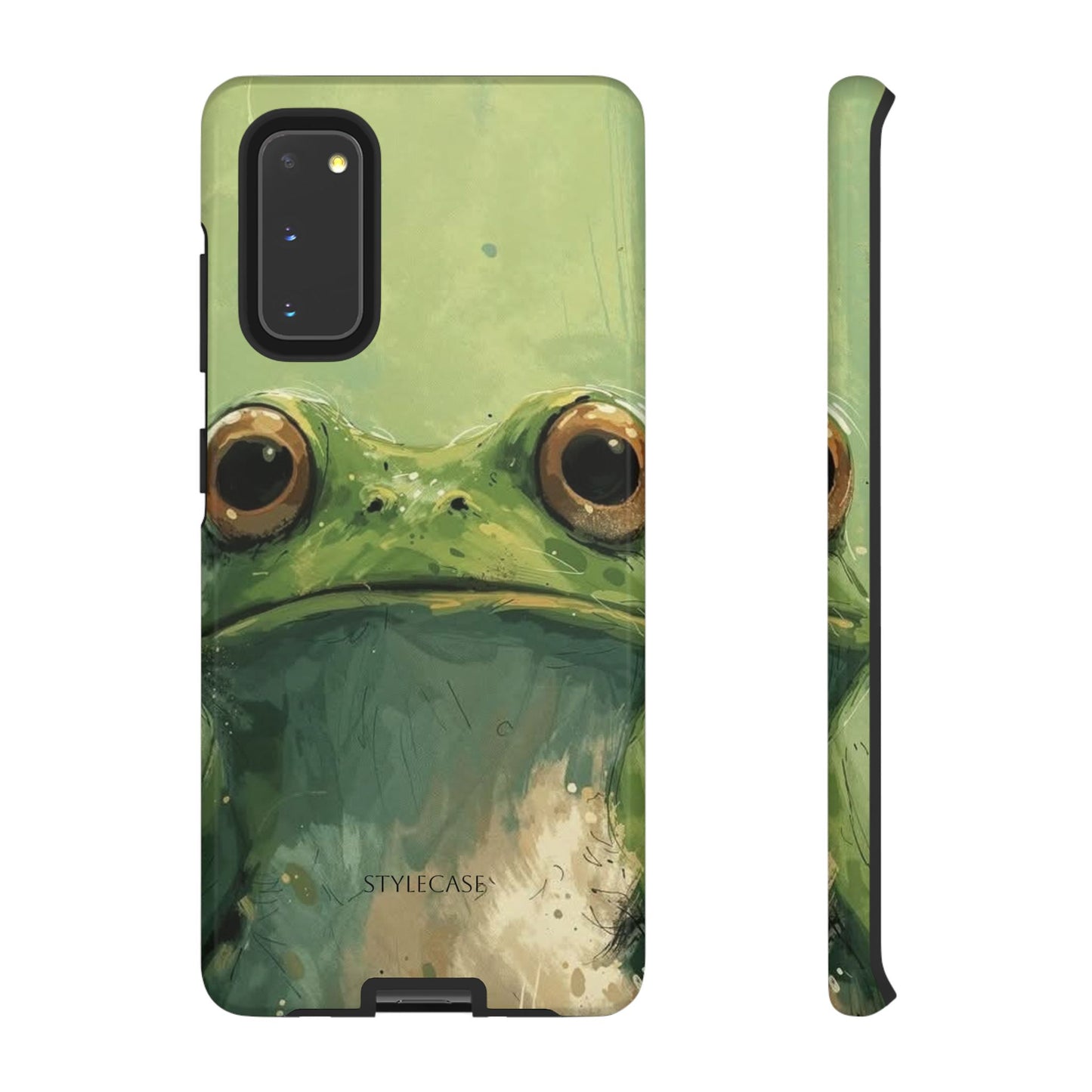 Frog Portrait Phone Case — Cute Frog Samsung And Iphone Protective Cover