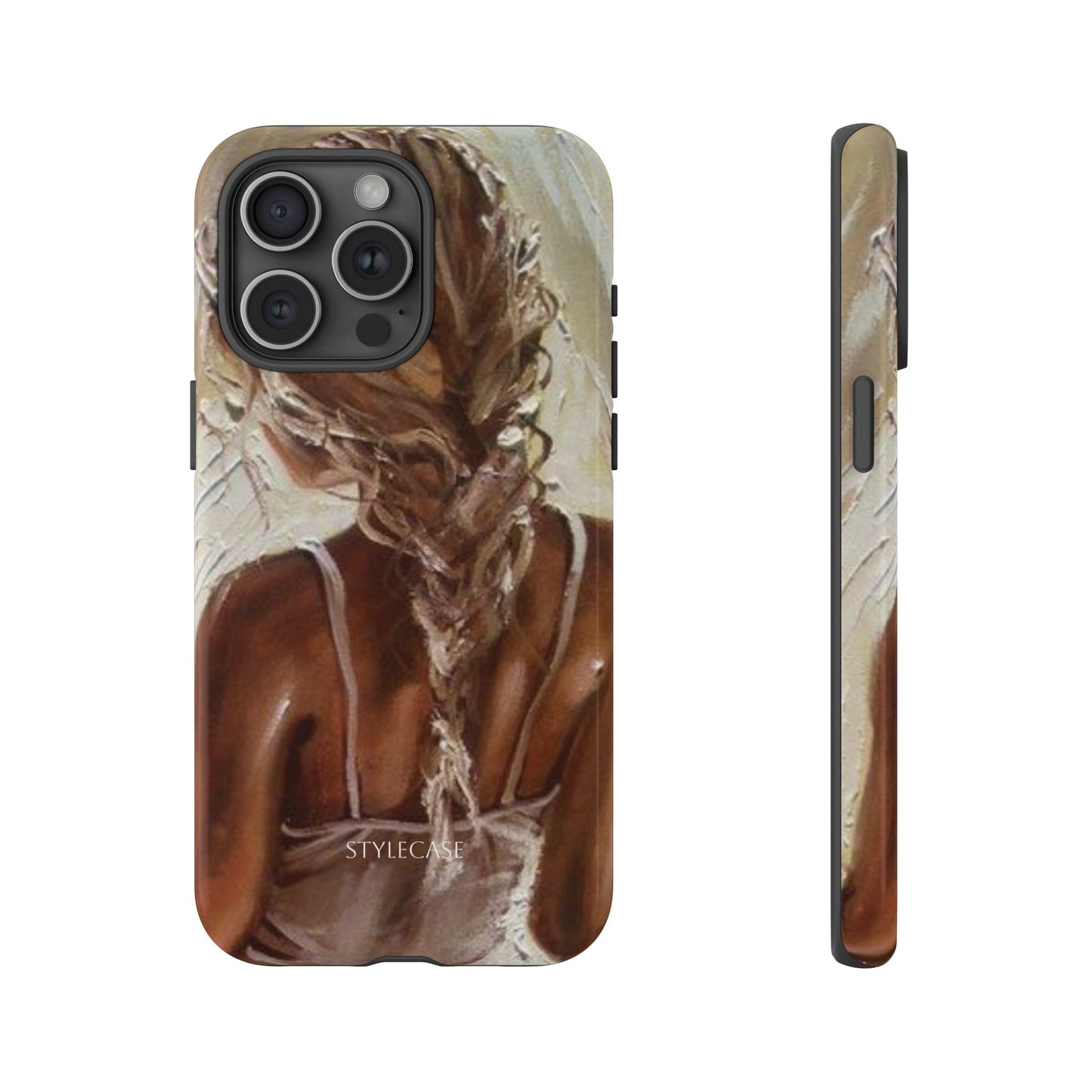 Phone Case — Braided Back Summer Vibe Protective Cover