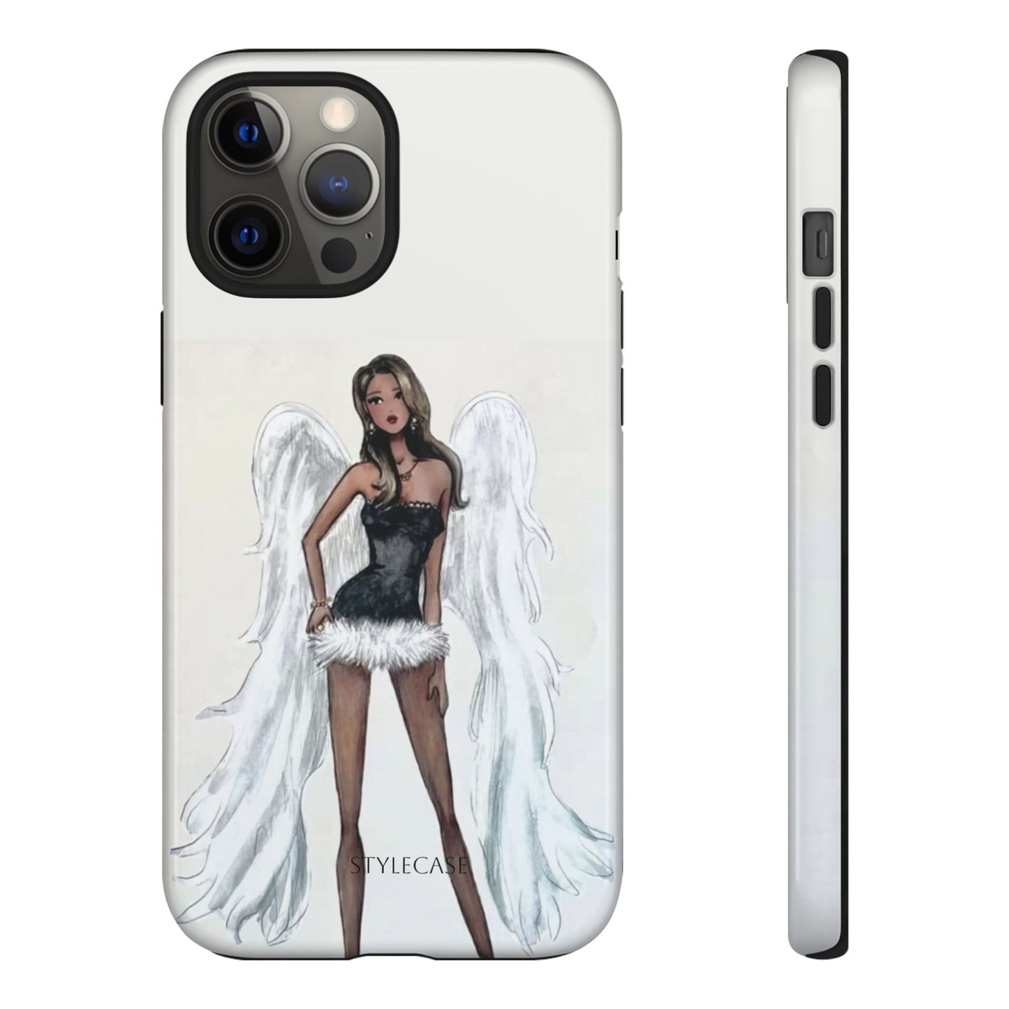 Angel Wings Phone Case — Fashionable Angel Model Protective Cover