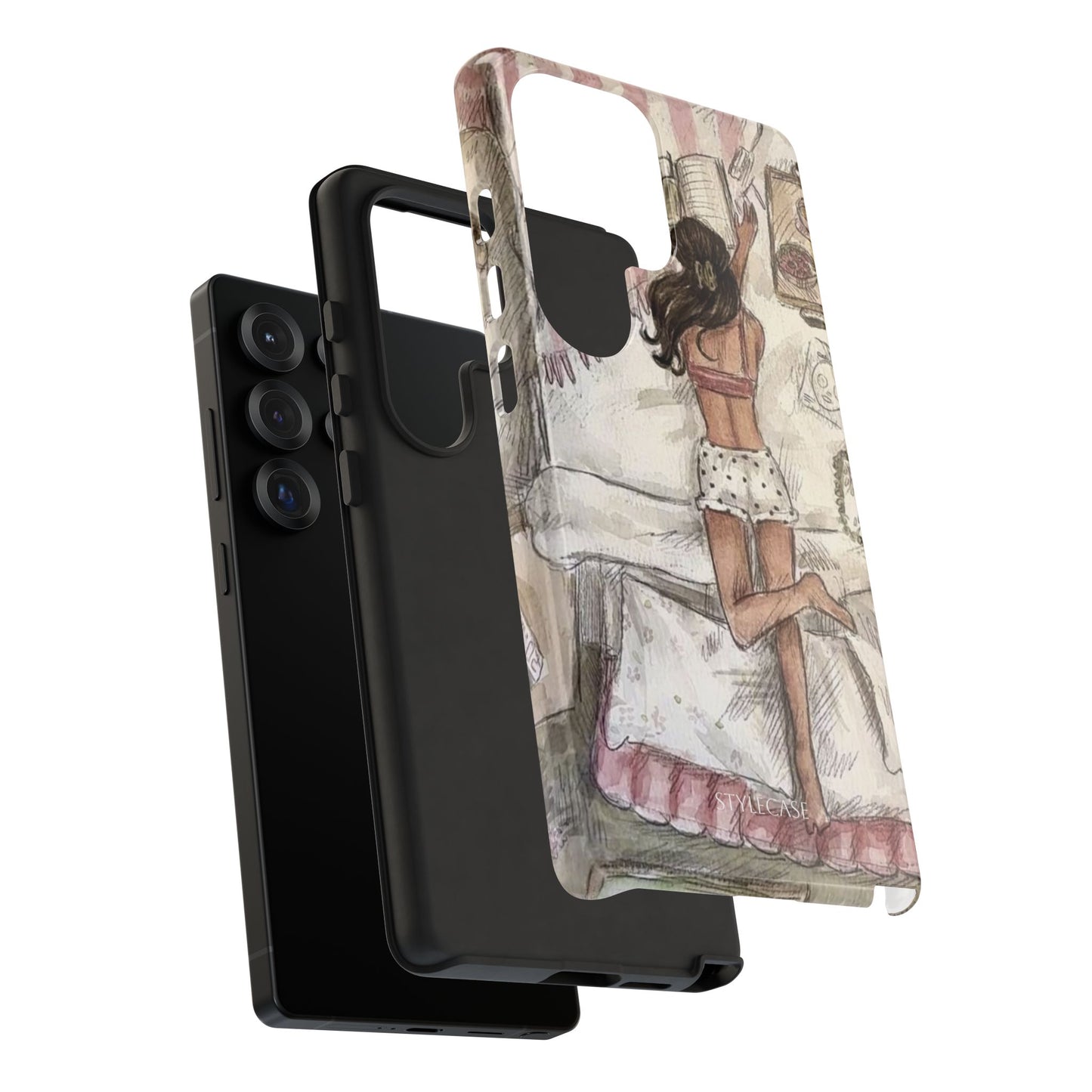 Girly Relaxation Phone Case — Samsung And Iphone Protective Case