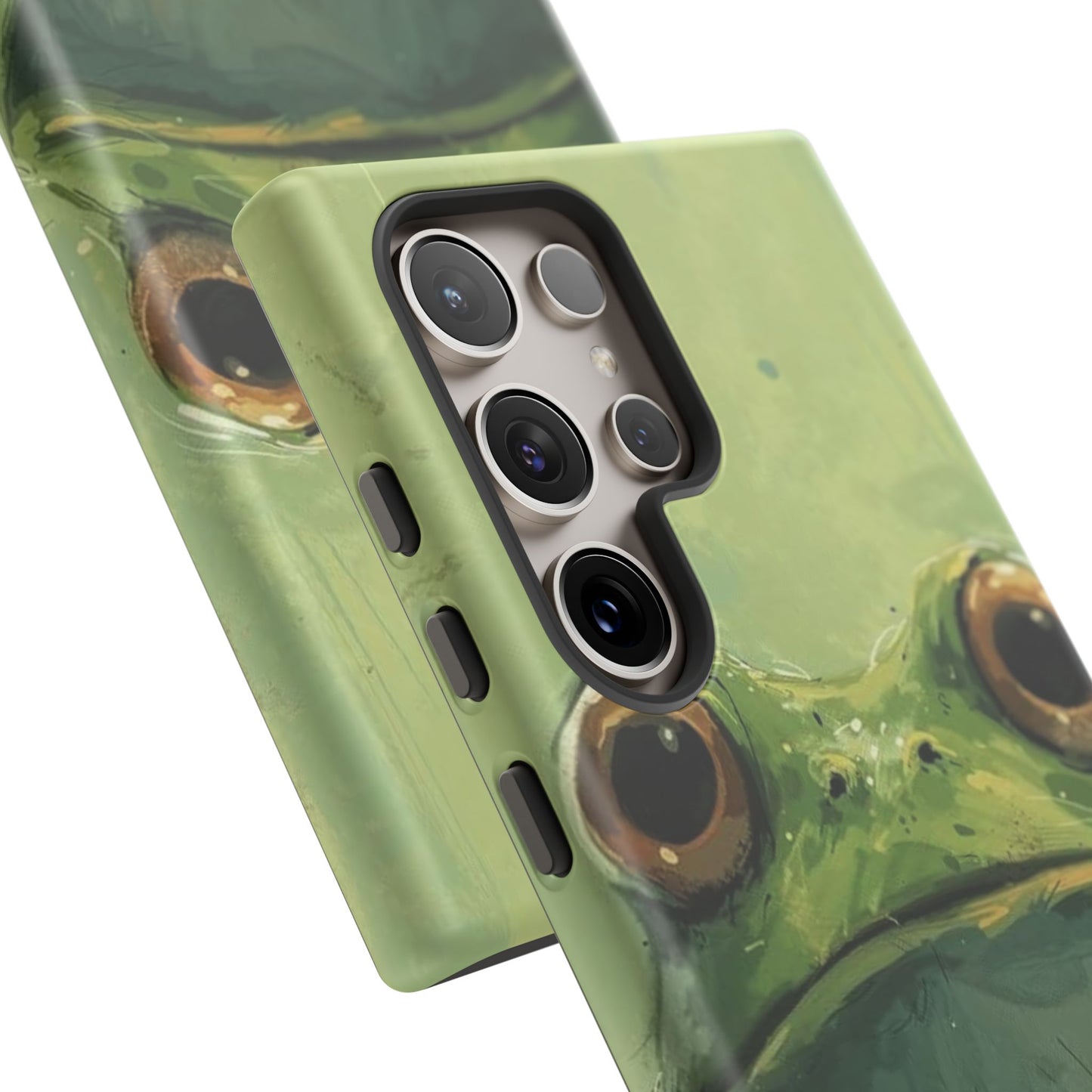 Frog Portrait Phone Case — Cute Frog Samsung And Iphone Protective Cover