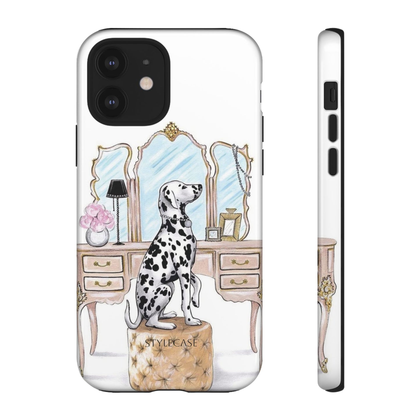 Dalmatian Vanity Phone Case — Elegance Samsung And Iphone Cover
