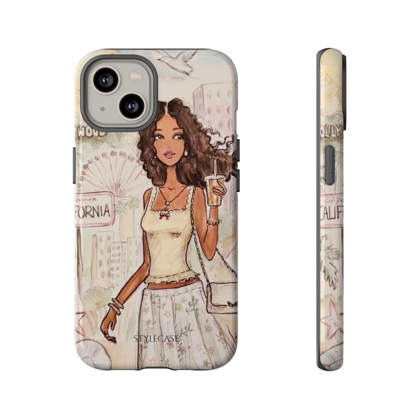 Stylish Girl Phone Case — California Samsung And Iphone Cover