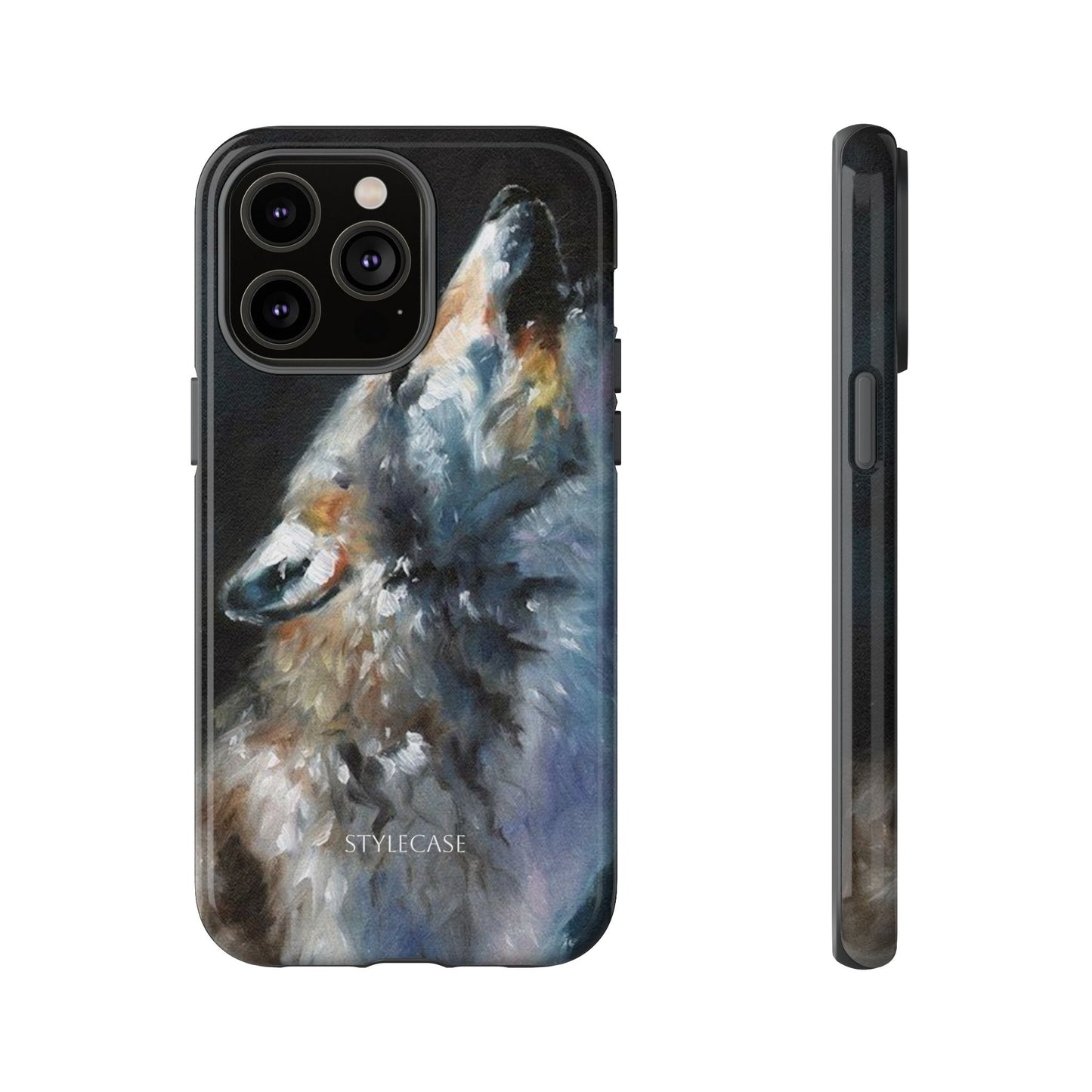 Howling Wolf Phone Case — Protective Samsung And Iphone Case