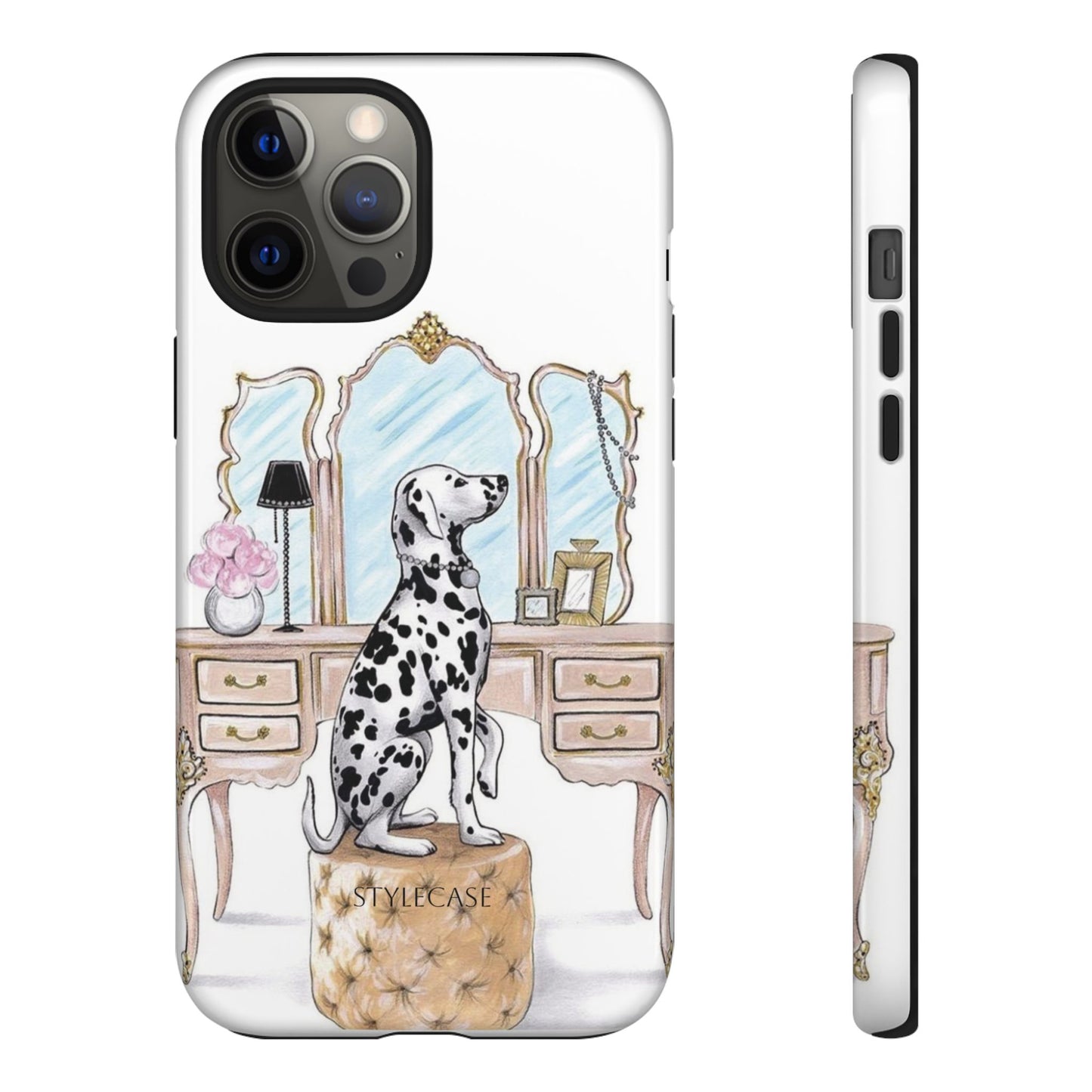 Dalmatian Vanity Phone Case — Elegance Samsung And Iphone Cover