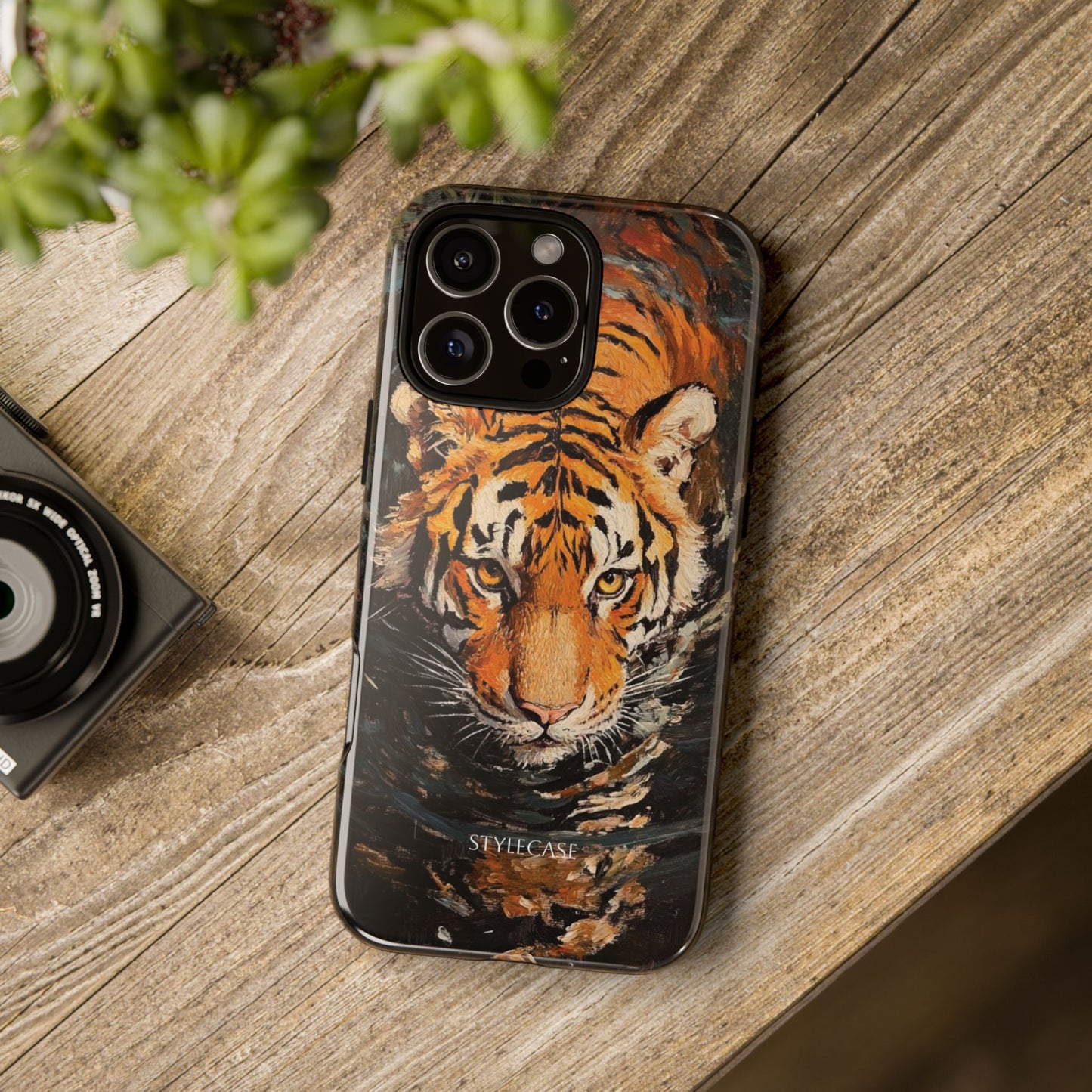 Tiger Reflection Phone Case — Wildlife Samsung And Iphone Cover