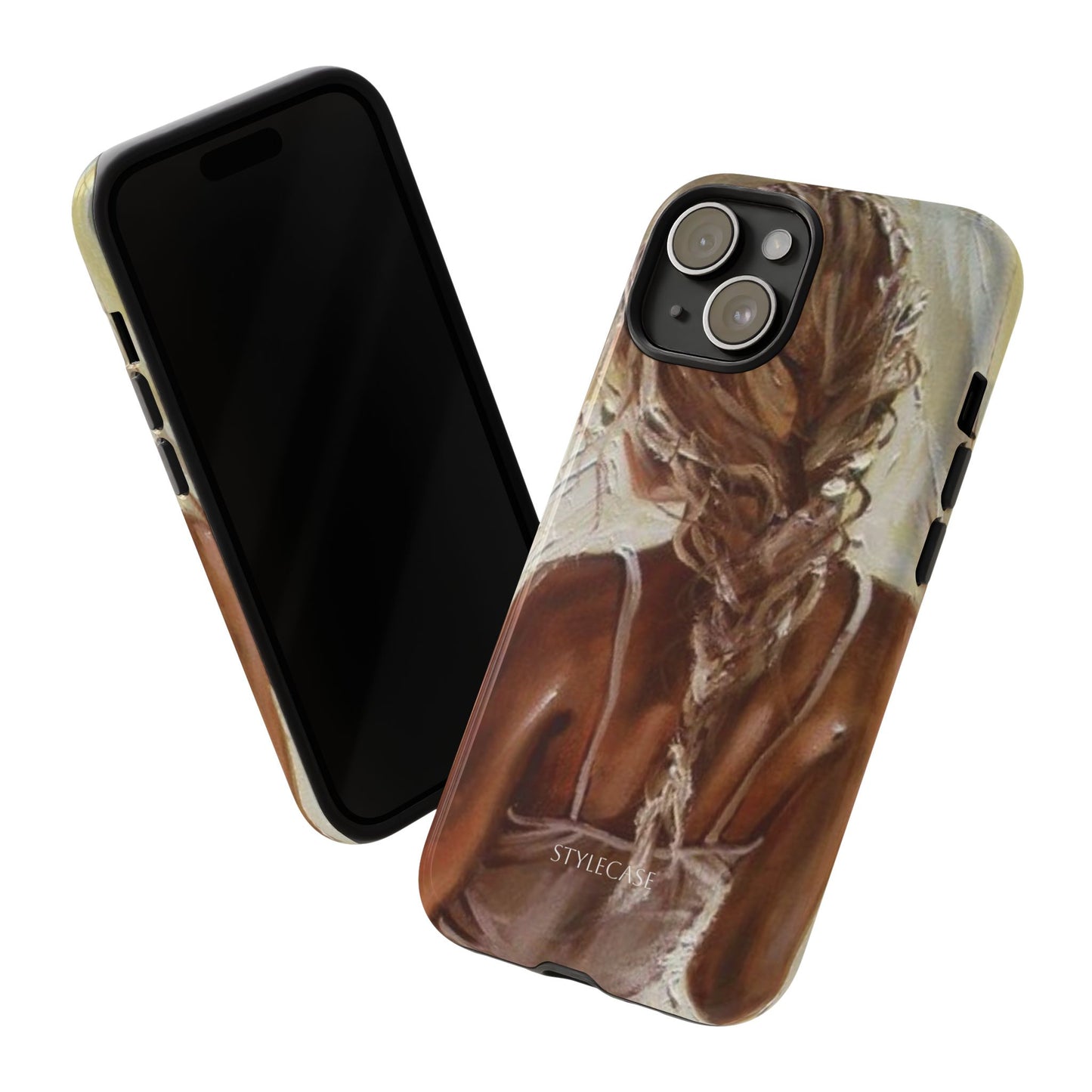Phone Case — Braided Back Summer Vibe Protective Cover