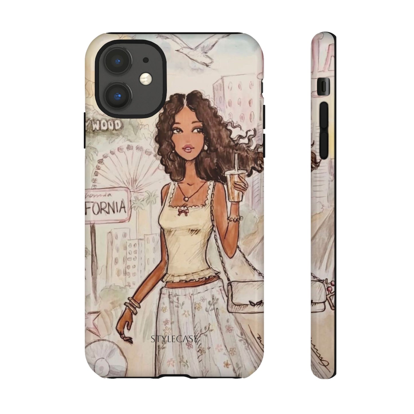 Stylish Girl Phone Case — California Samsung And Iphone Cover