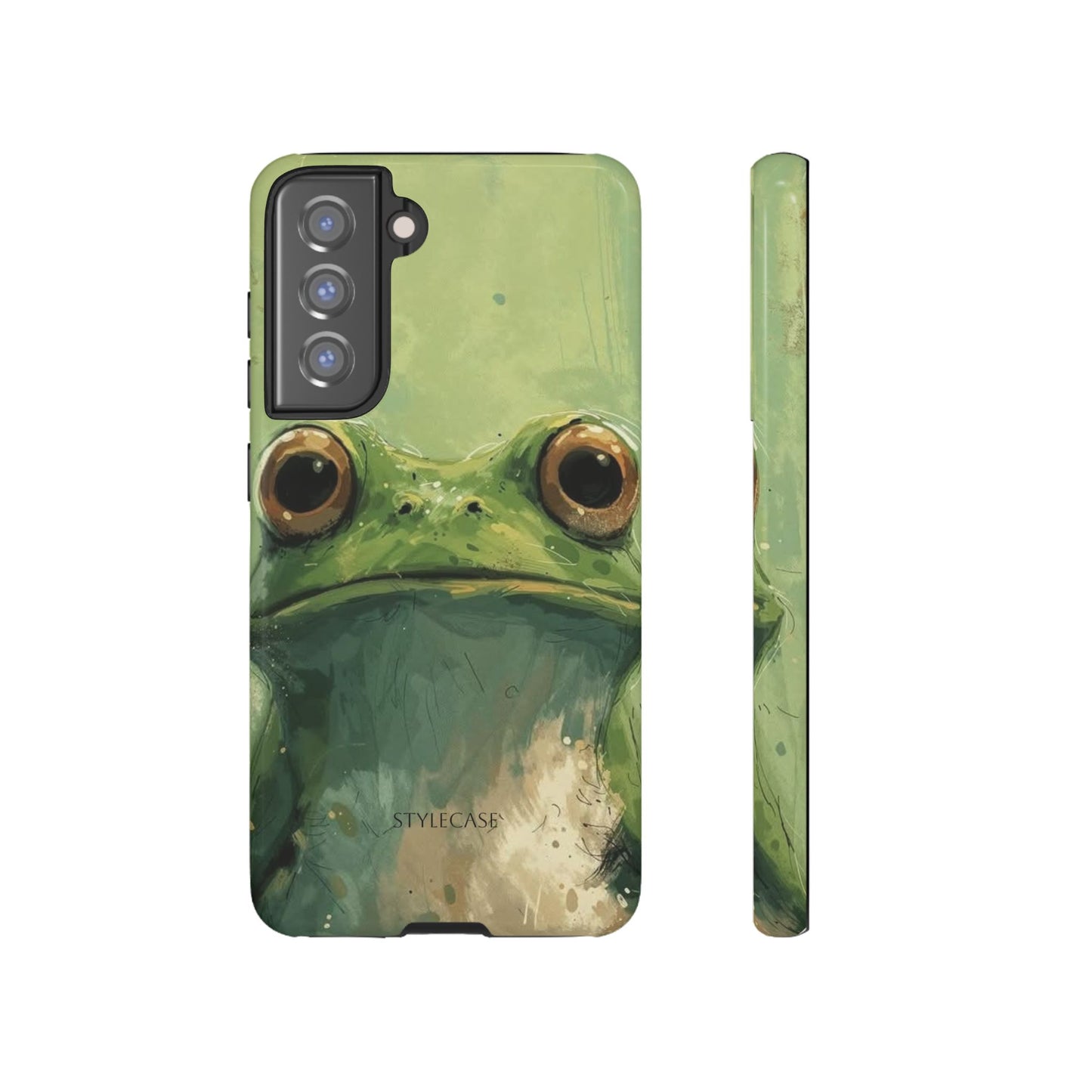 Frog Portrait Phone Case — Cute Frog Samsung And Iphone Protective Cover