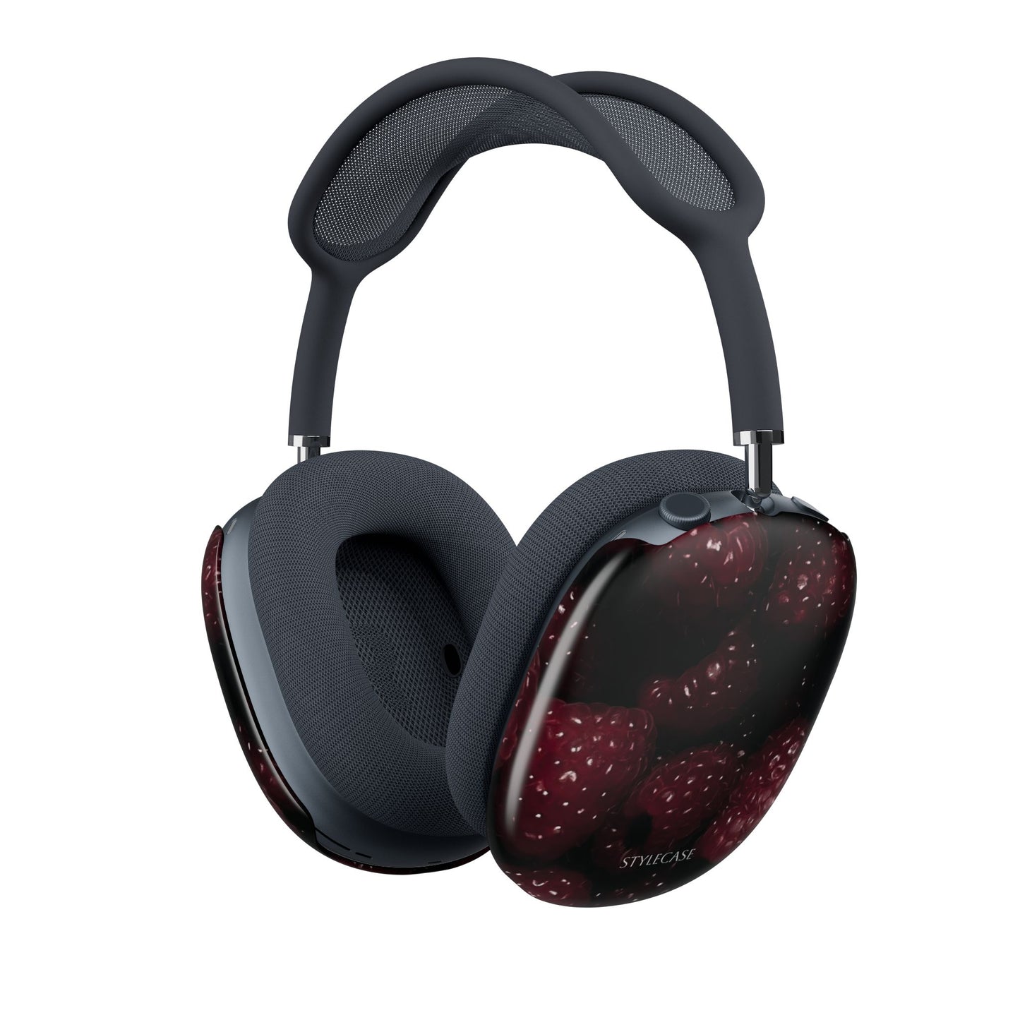 Raspberry AirPods Max Case — Glossy Protective Headphones Skins