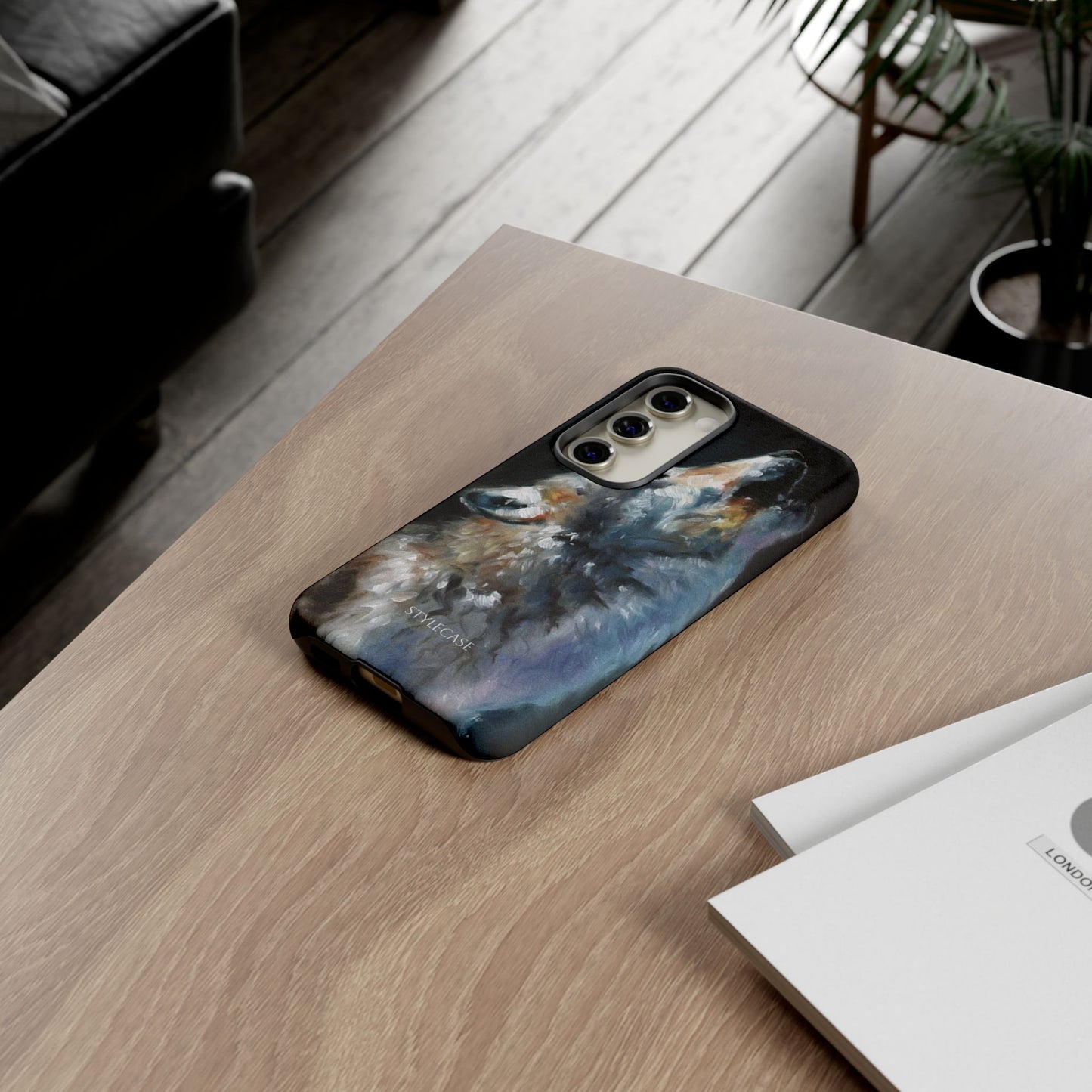 Howling Wolf Phone Case — Protective Samsung And Iphone Case