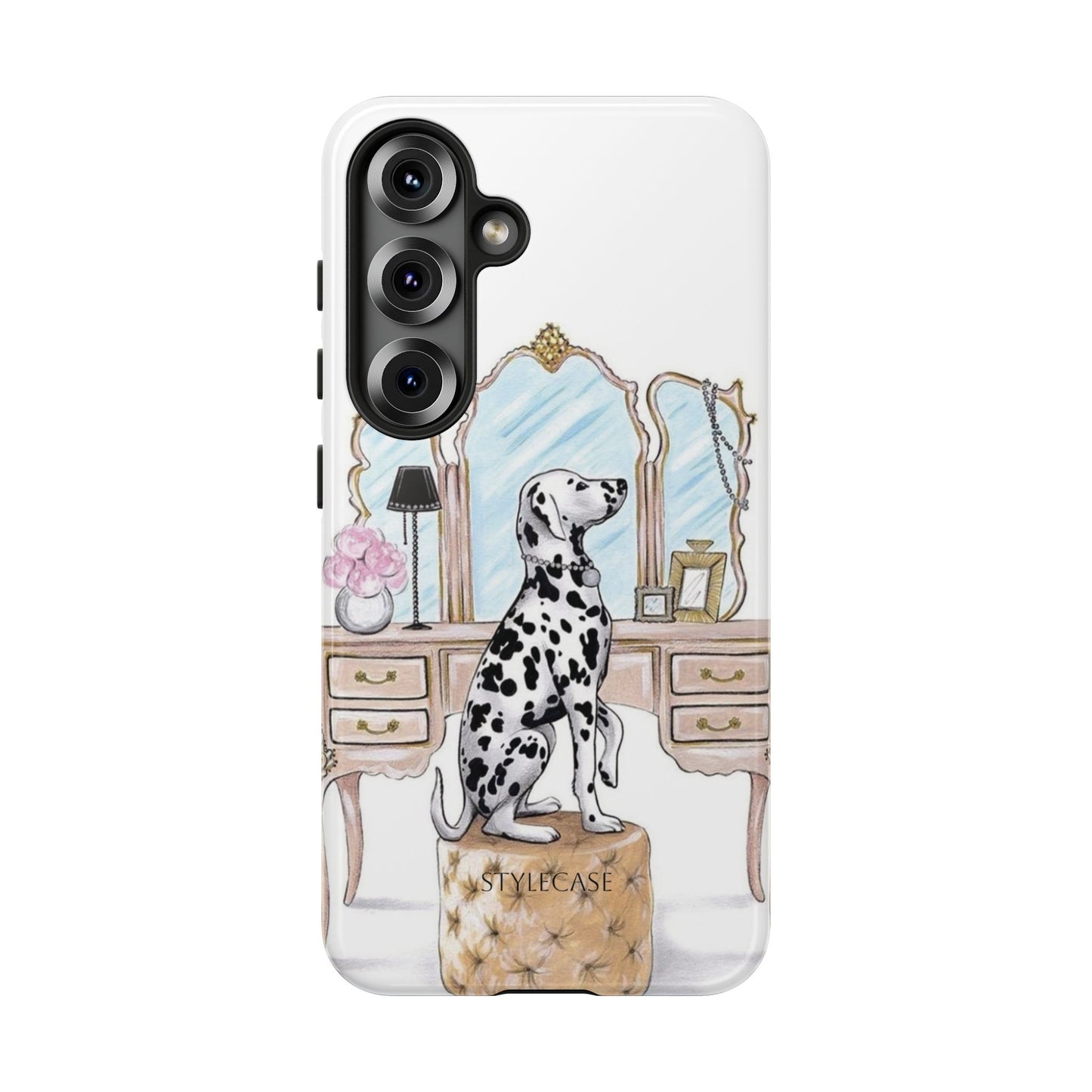 Dalmatian Vanity Phone Case — Elegance Samsung And Iphone Cover