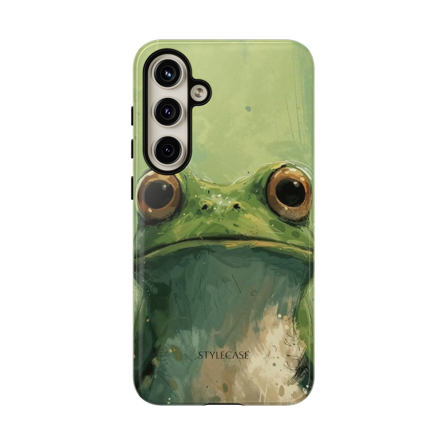 Frog Portrait Phone Case — Cute Frog Samsung And Iphone Protective Cover