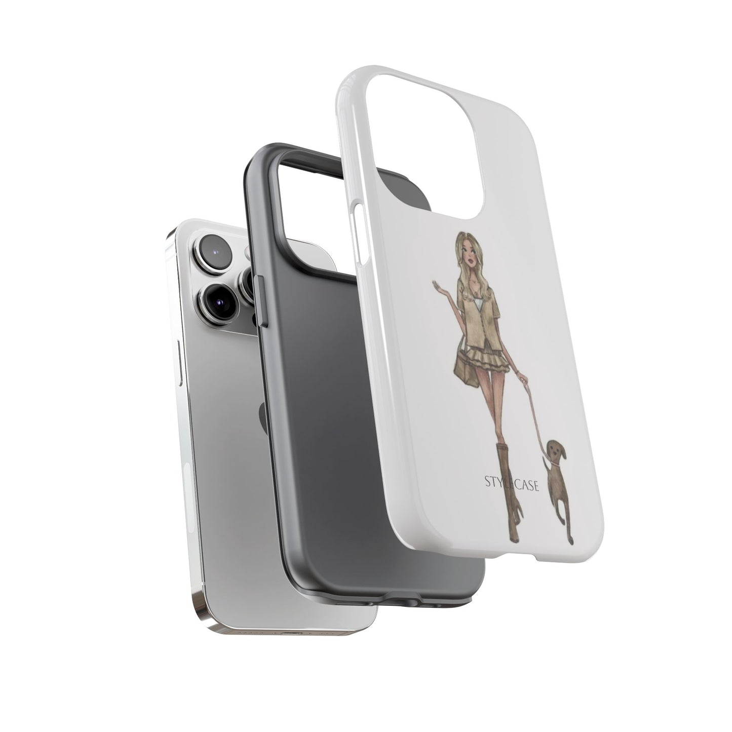 Phone Case — Stylish Fashion Girl Premium Case