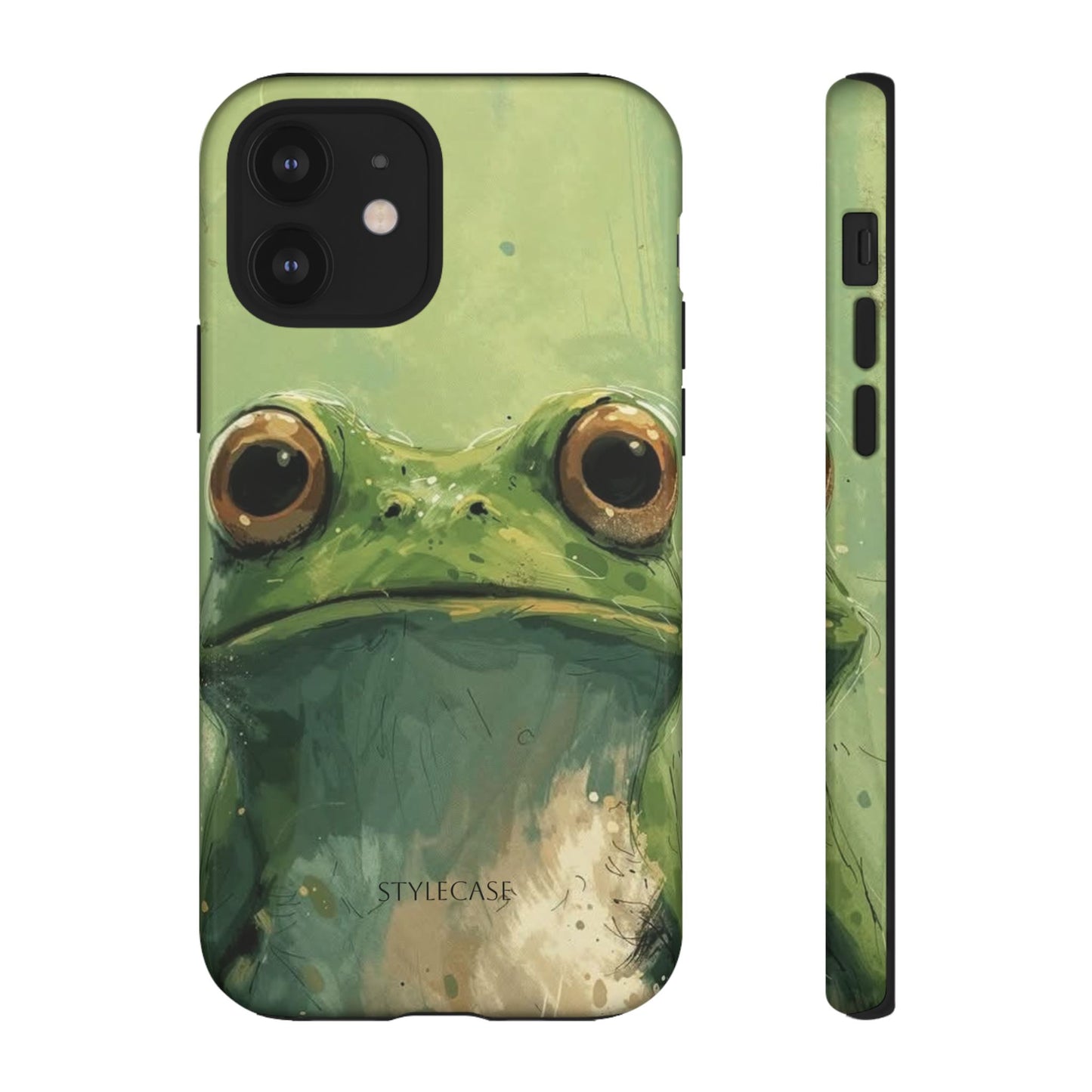 Frog Portrait Phone Case — Cute Frog Samsung And Iphone Protective Cover
