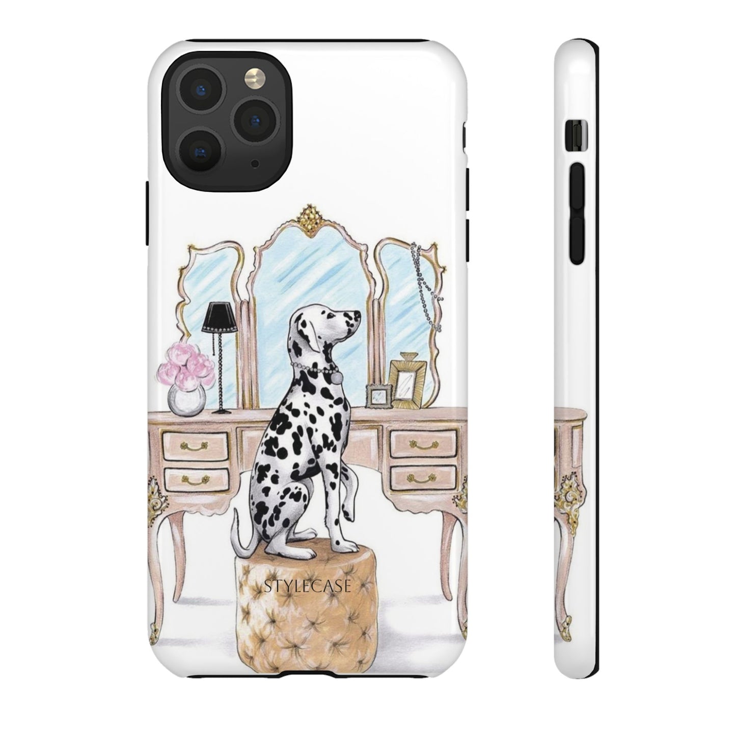 Dalmatian Vanity Phone Case — Elegance Samsung And Iphone Cover
