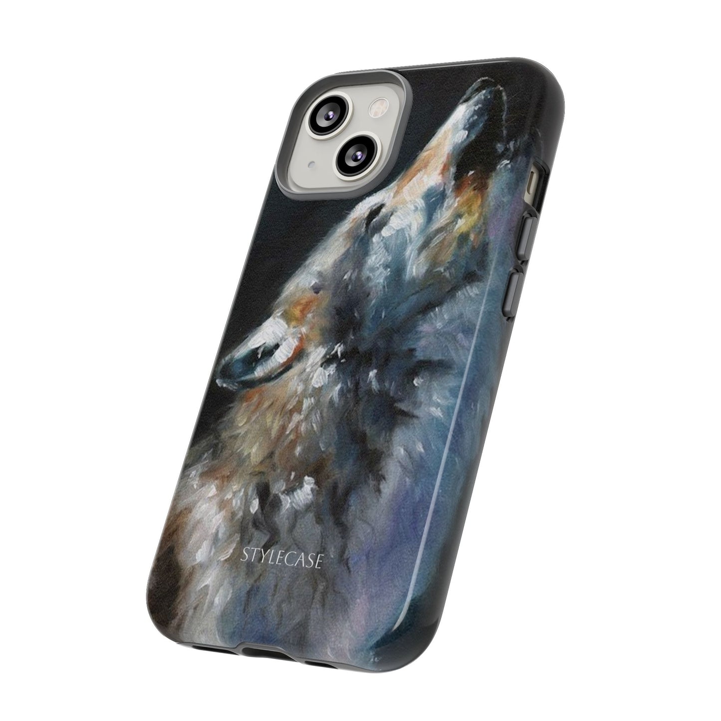 Howling Wolf Phone Case — Protective Samsung And Iphone Case