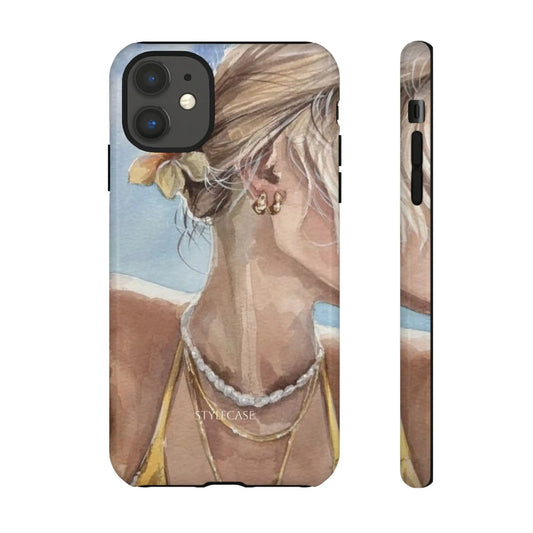 Beachy Blonde Phone Case — Summer Girl Samsung And iPhone Case Printify