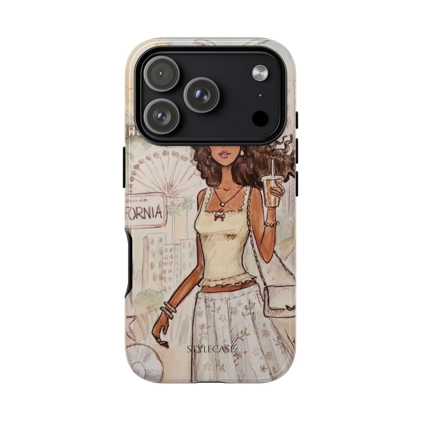 Stylish Girl Phone Case — California Samsung And Iphone Cover