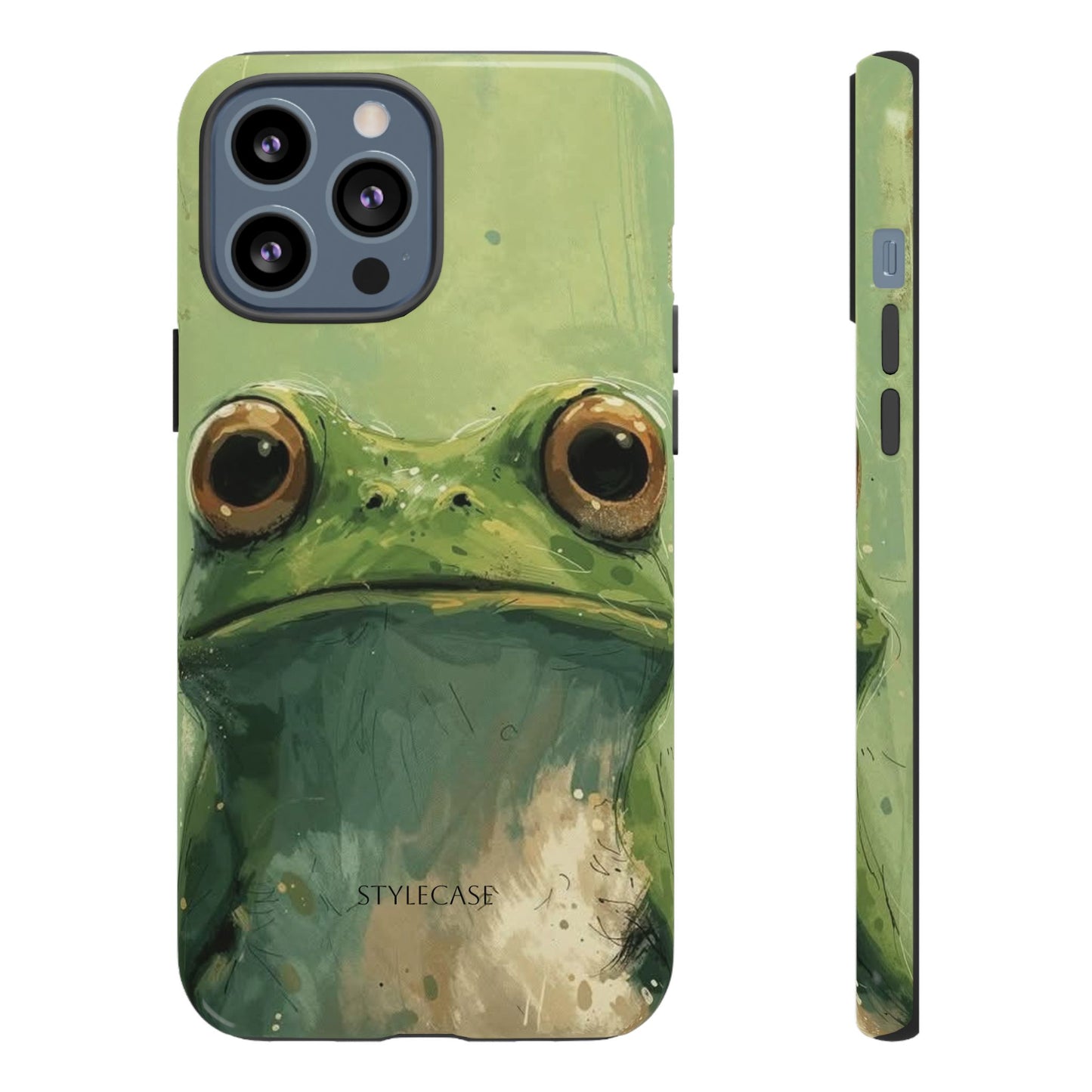 Frog Portrait Phone Case — Cute Frog Samsung And Iphone Protective Cover