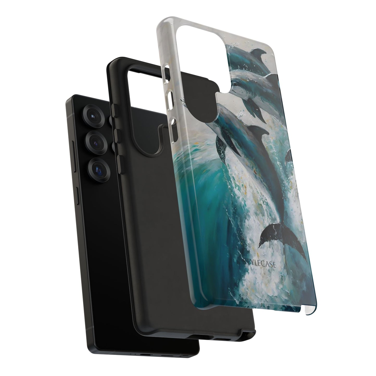 Dolphin Phone Case — Protective Ocean Art iPhone And Samsung Case