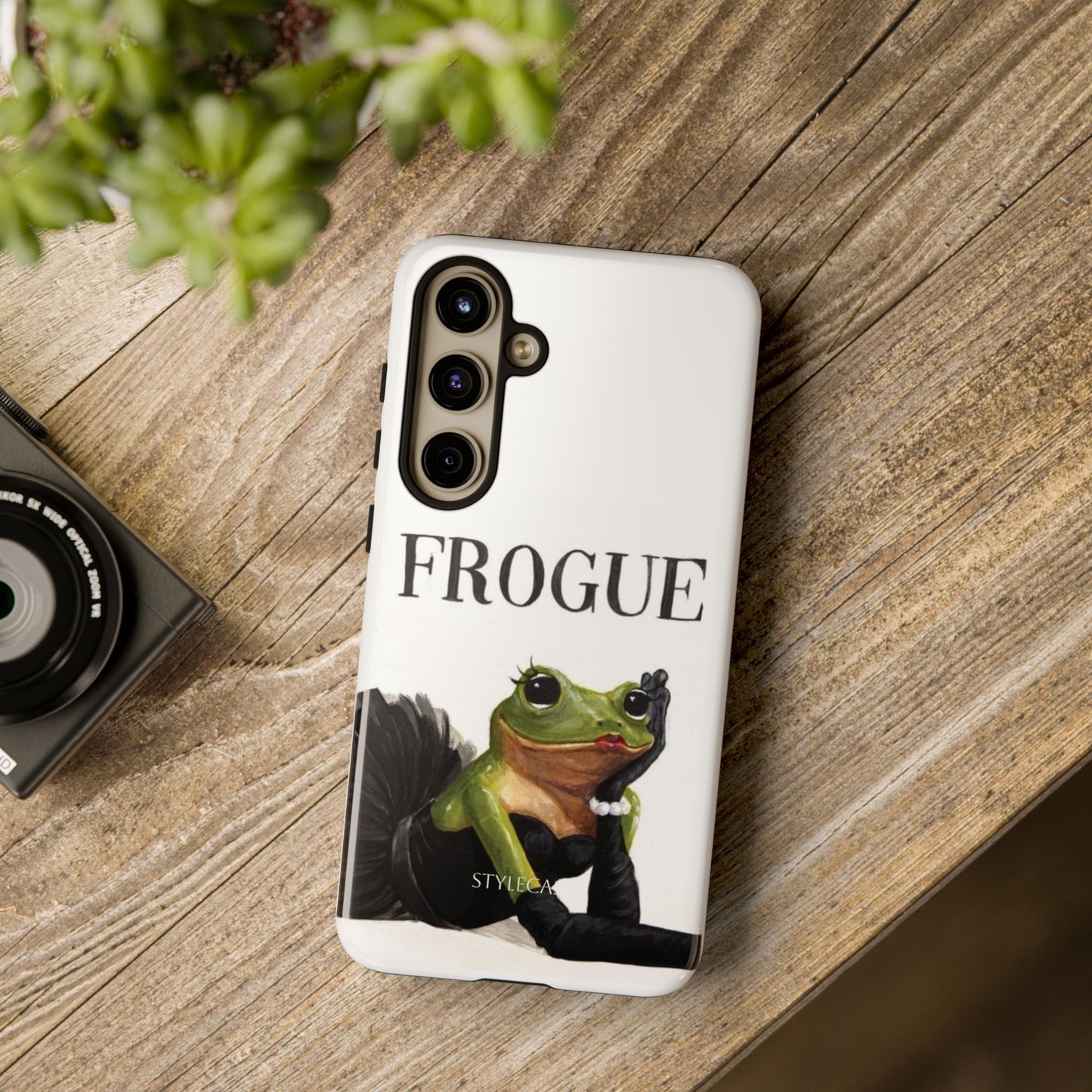 Frogue Phone Case – Fashion Frog Design, Trendy Protective Cover