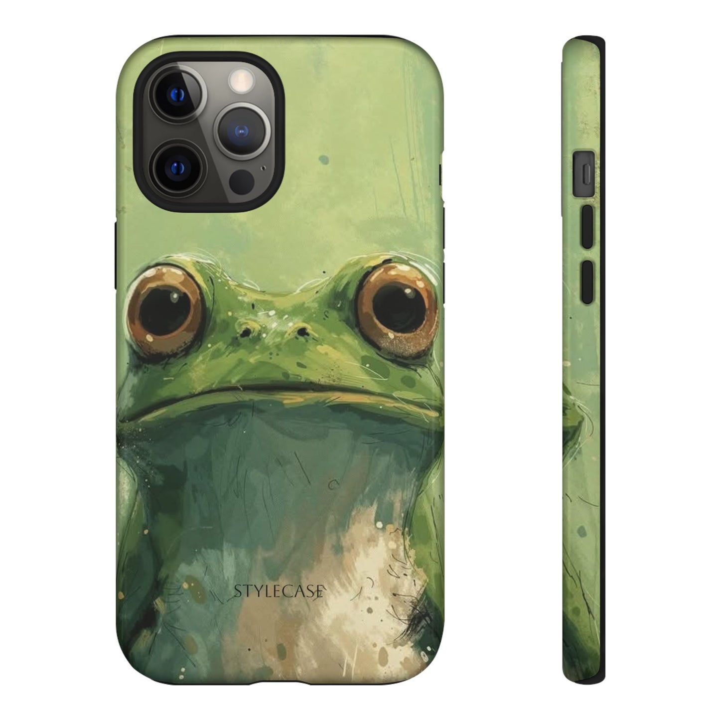 Frog Portrait Phone Case — Cute Frog Samsung And Iphone Protective Cover