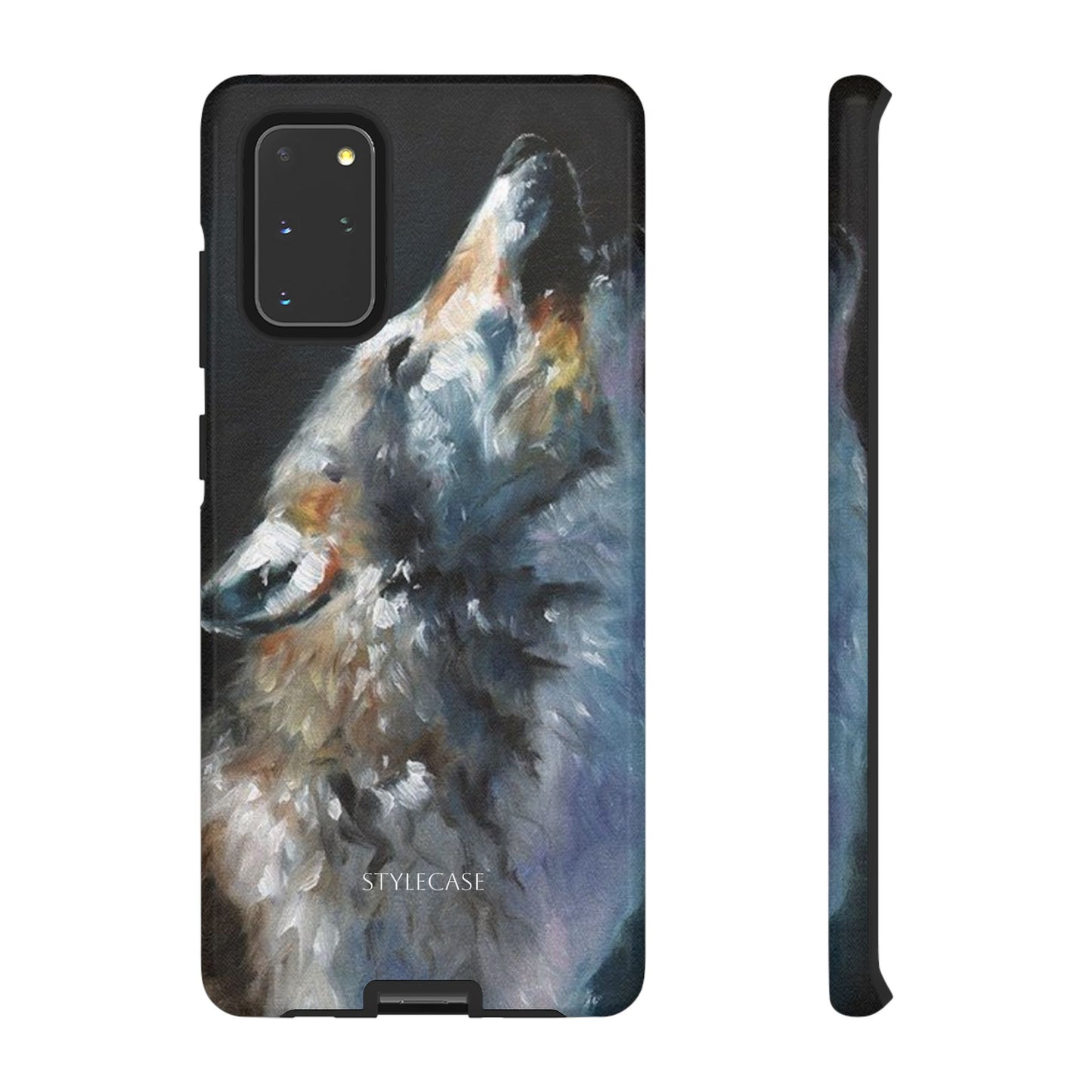 Howling Wolf Phone Case — Protective Samsung And Iphone Case